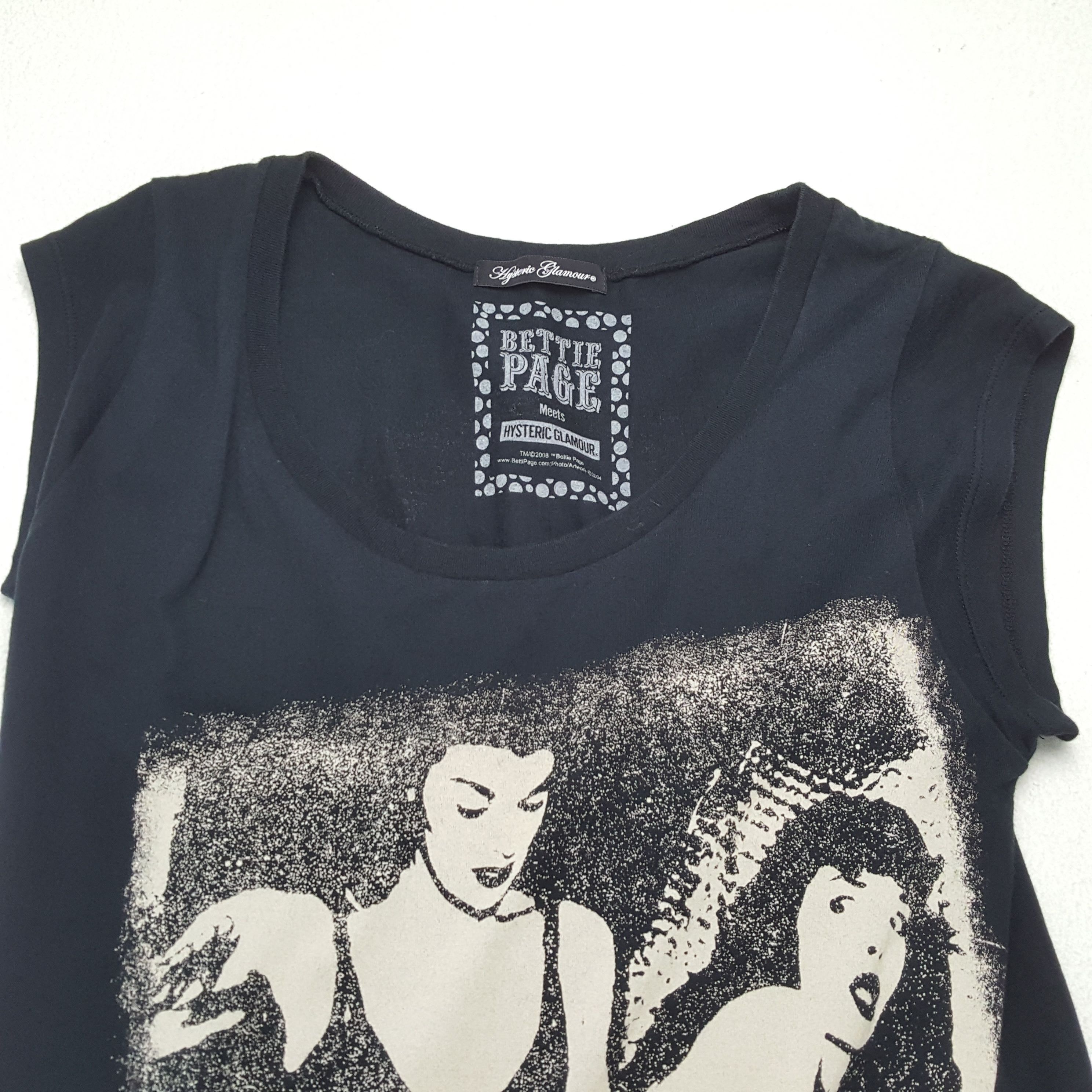 Hysteric Glamour × Japanese Brand × Vintage Vintage HYSTERIC GLAMOUR Japanese Fashion Brand Tank Tops Size XS / US 0-2 / IT 36-38 - 6 Thumbnail