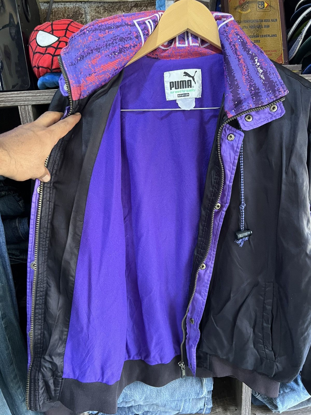 Puma 🔥Vintage Puma Hit Union Zipper Jacket Size US M / EU 48-50 / 2 - 11 Thumbnail