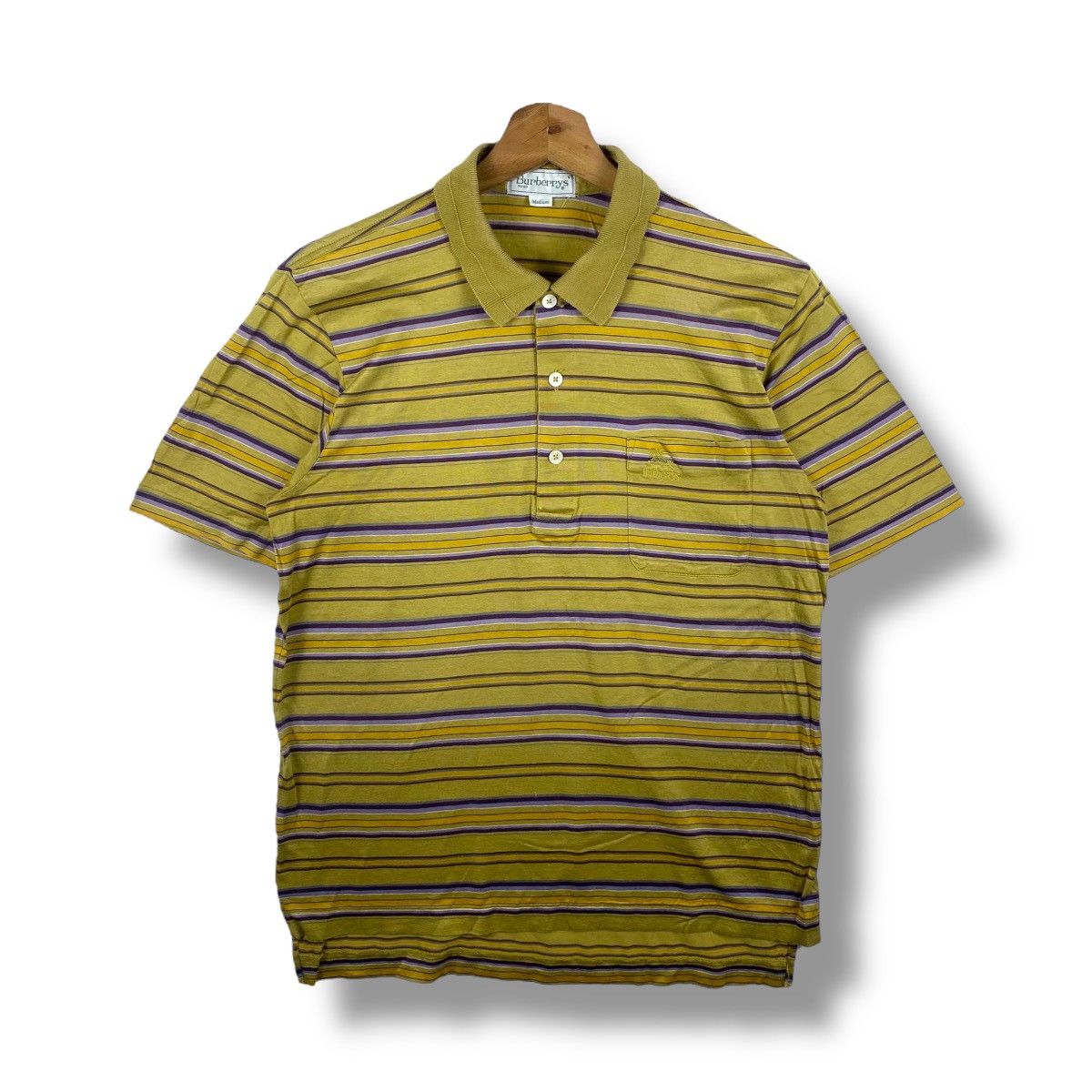 Burberry × Vintage Vintage 90's BURBERRYS Striped Pocket