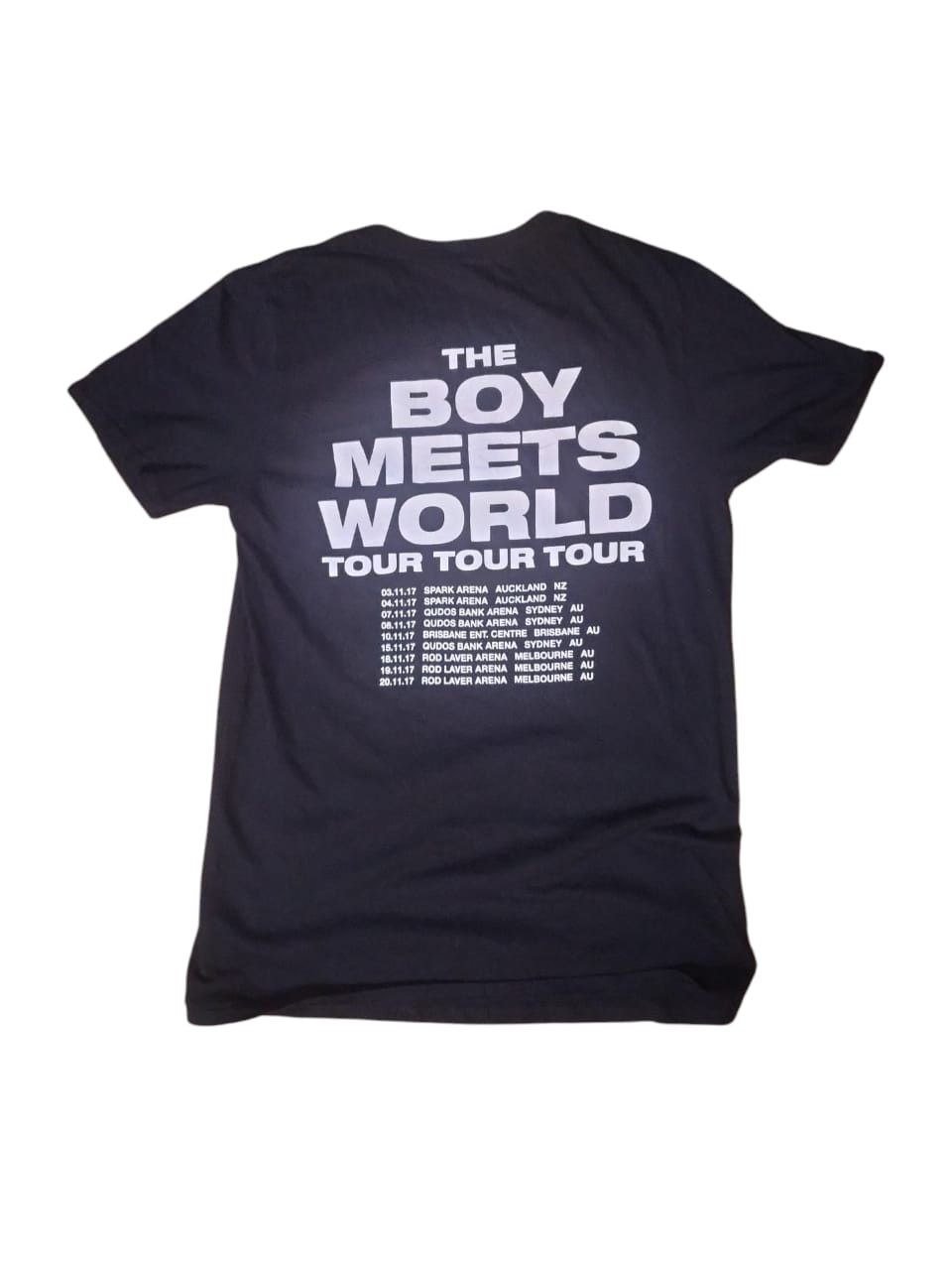 Drake × Rap Tees × Vintage Vintage Drake Ovo “The boy meets world” 2017 rap t shirt Size US S / EU 44-46 / 1 - 4 Thumbnail