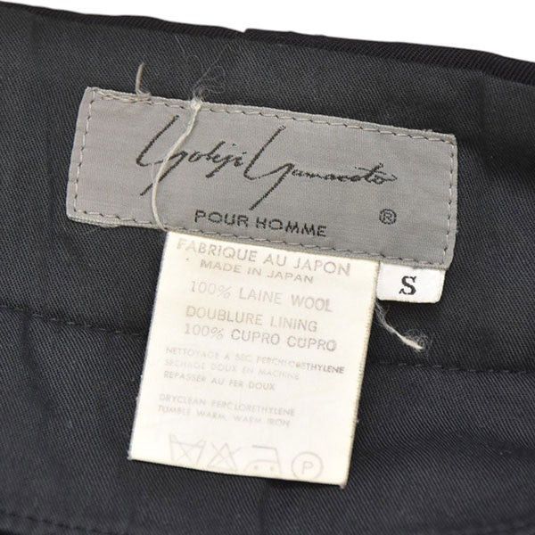 Yohji Yamamoto Yohji Yamamoto pour homme 1990s/Tucked wide slacks Size US 29 - 8 Thumbnail