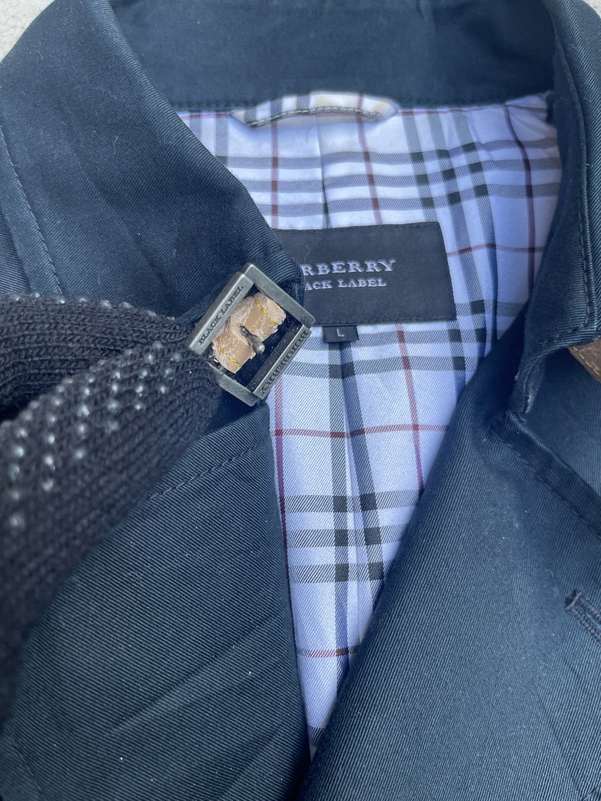 Burberry × Japanese Brand Burberry Double-Breasted Jacket with Iconic Plaid Lining Size US S / EU 44-46 / 1 - 8 Thumbnail