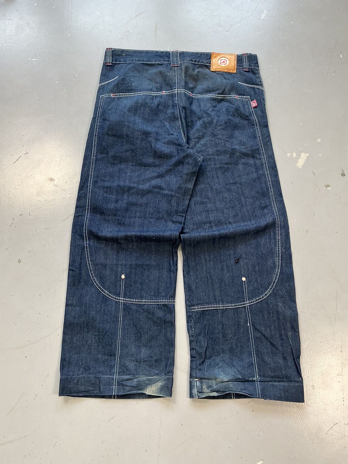 JNCO × Southpole × Vintage Vintage BRN street wear straight fit denim pant Size US 38 / EU 54 - 6 Thumbnail
