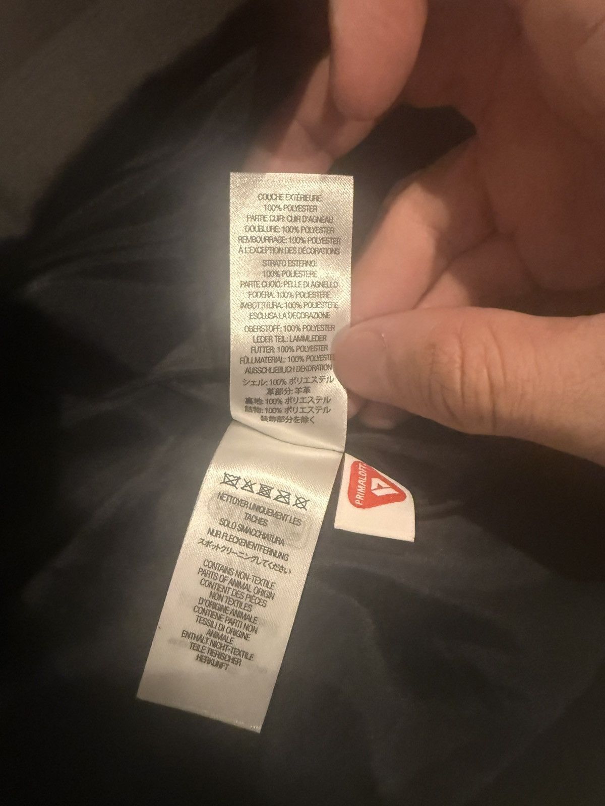 Supreme Supreme Leather Yoke Puffer Jacket Black (Size Small) Size US S / EU 44-46 / 1 - 7 Thumbnail