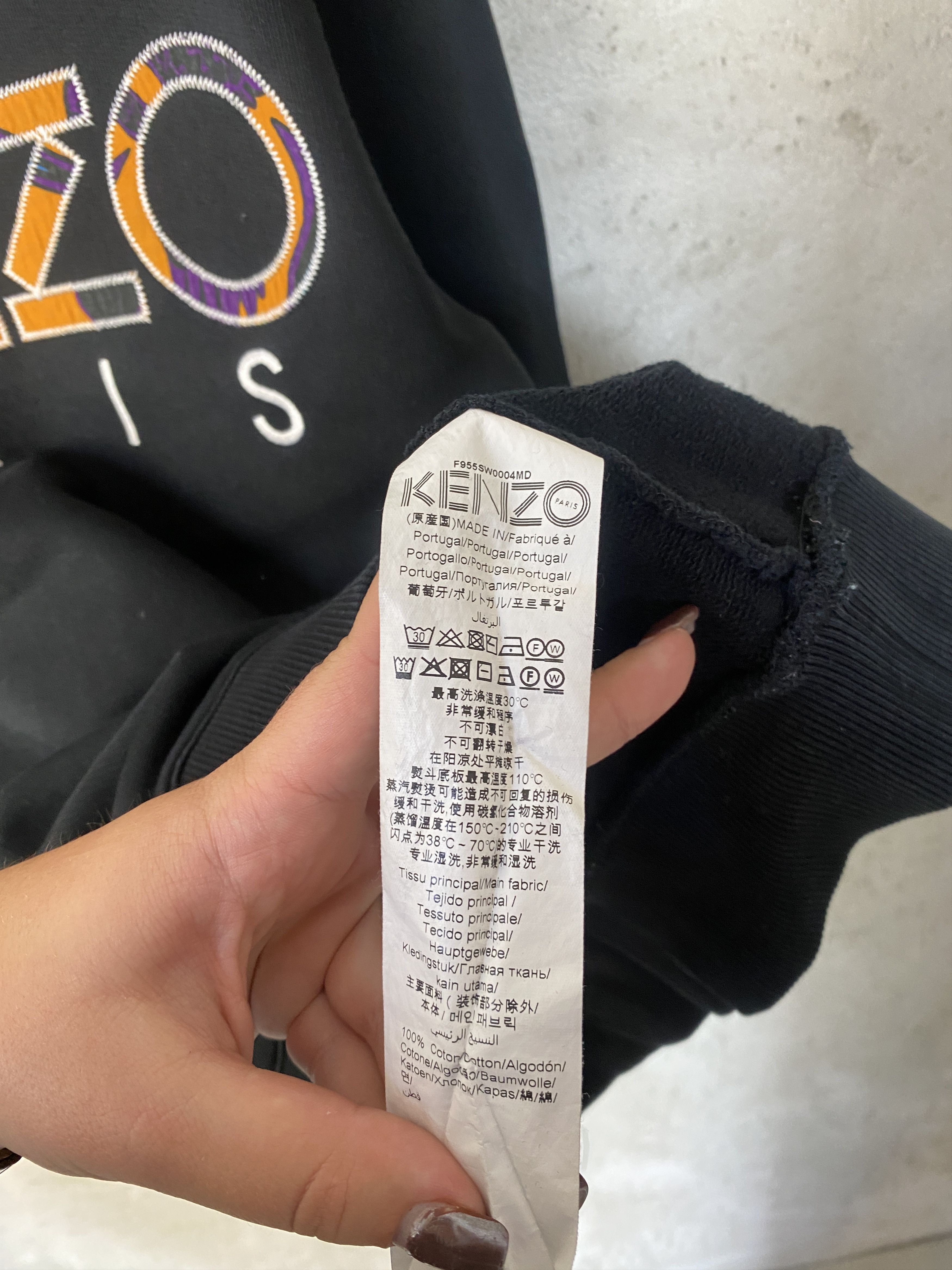 Kenzo Kenzo Paris big logo sweatshirt crewneck Size US XS / EU 42 / 0 - 4 Thumbnail