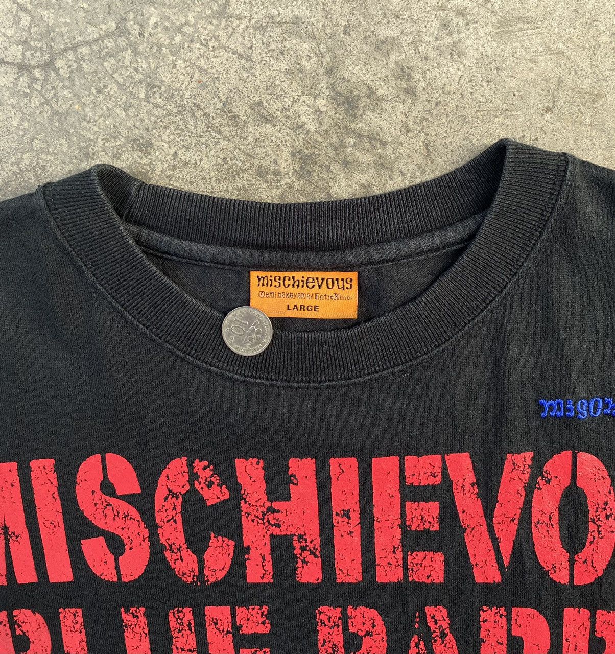 Japanese Brand Rare🔥Vintage 98 Mischievous Punk Tees Size US L / EU 52-54 / 3 - 8 Thumbnail