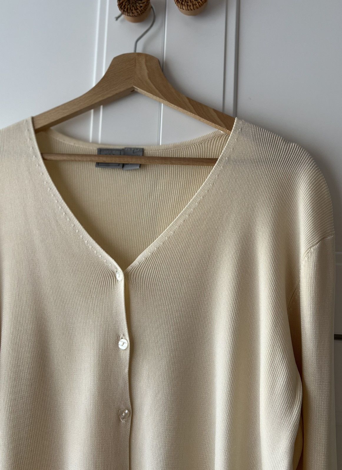 Gap 100% Silk cardigan Size L / US 10 / IT 46 - 2 Thumbnail