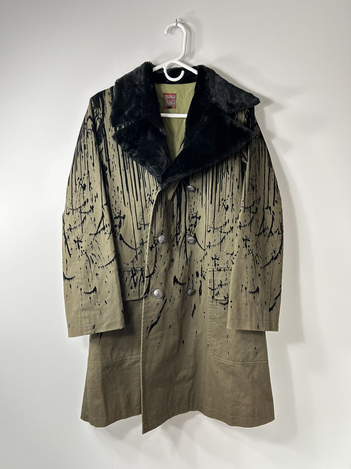 Jean Paul Gaultier Jean Paul Gaultier AW1998 Blood Drip Coat Size US M / EU 48-50 / 2 - 1 Thumbnail