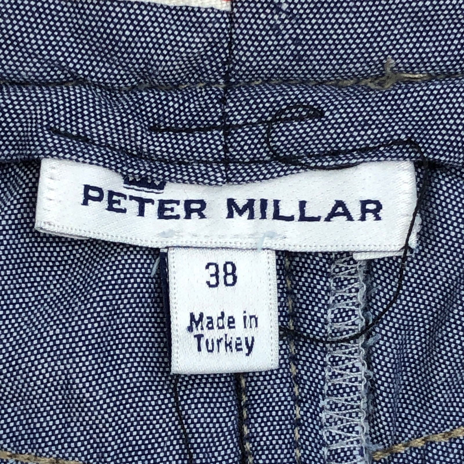 Peter Millar Peter Millar Size 38x28 Jeans 5 Pocket Stretch Blue *HEMMED Size US 38 / EU 54 - 9 Thumbnail