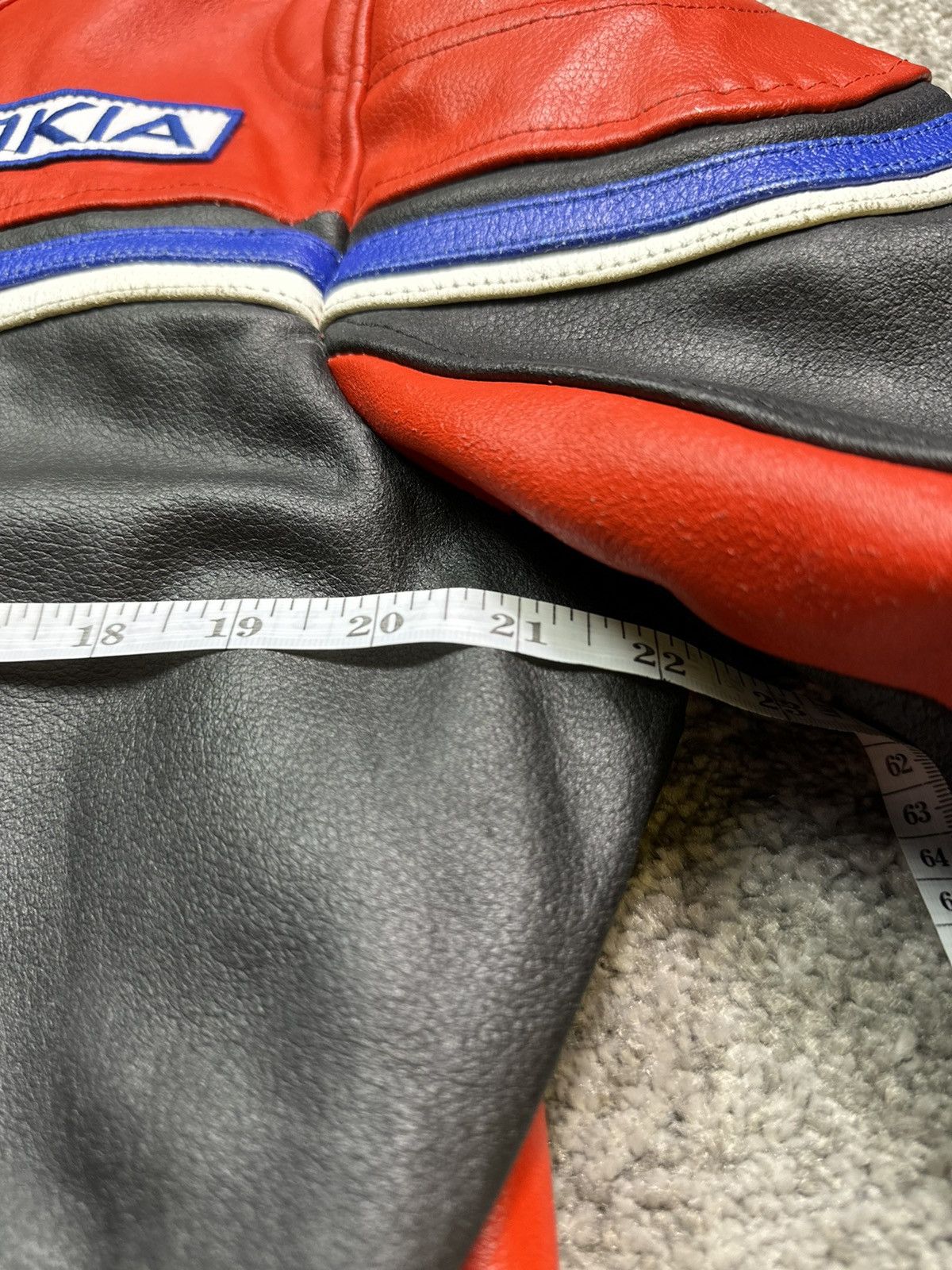 Vintage 🔥 Nokia 🔥 Rare Vintage Leather Jacket Streetwear Size US M / EU 48-50 / 2 - 7 Thumbnail