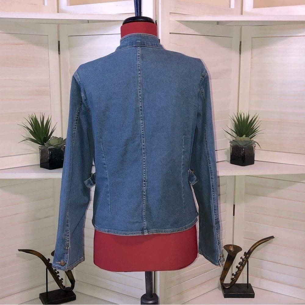 Orvis Orvis vintage 90s blue denim jeans jacket sz M Size M / US 6-8 / IT 42-44 - 2 Thumbnail