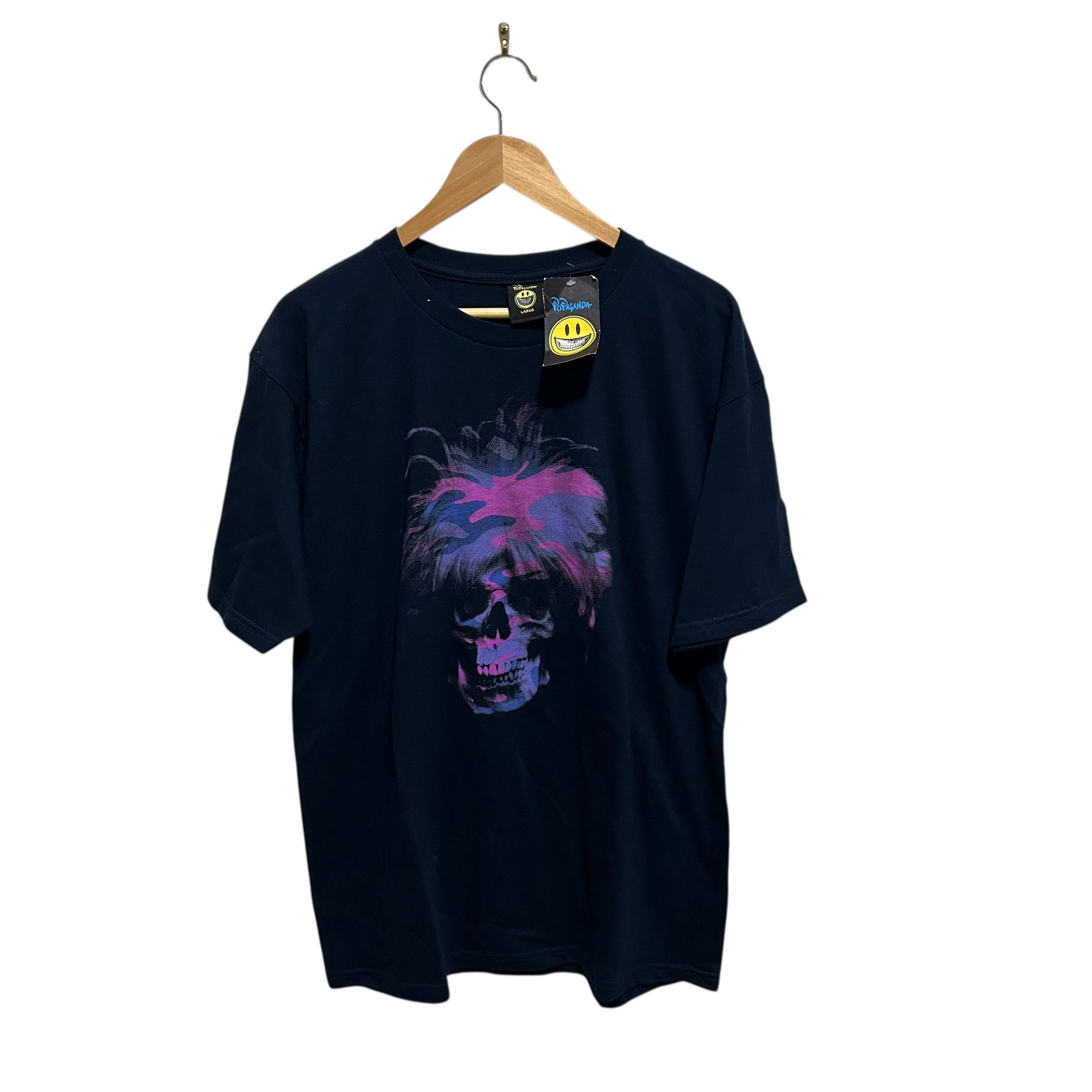 Andy Warhol Ron English Popaganda Andy Warhol skull tee Size US L / EU 52-54 / 3 - 1 Thumbnail