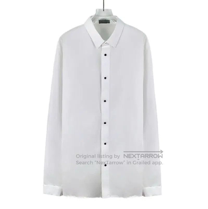 Dior Dior White Cotton Women's Shirt . Size M / US 6-8 / IT 42-44 - 1 Thumbnail