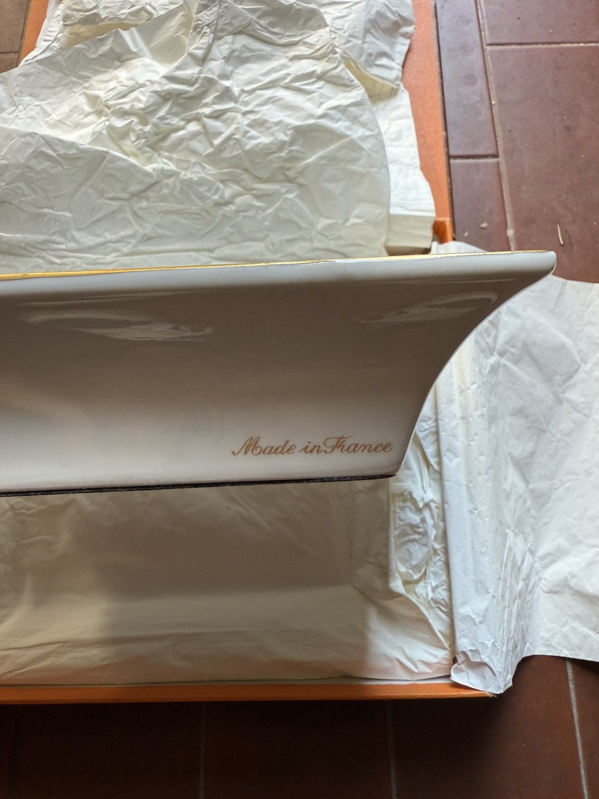 Hermes Hermes Paris Porcelain Cigar Ashtray Size ONE SIZE - 4 Thumbnail