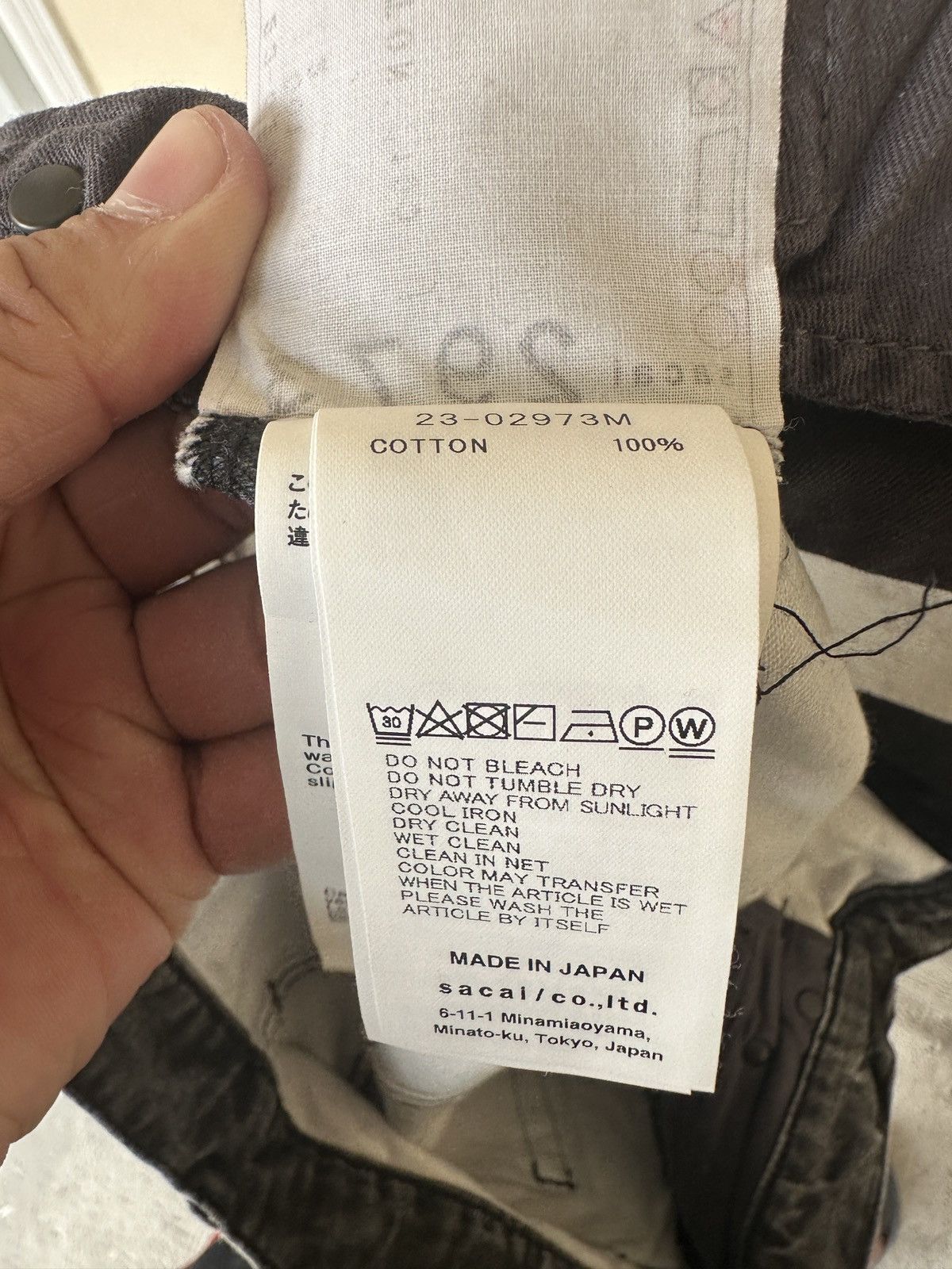 Sacai Sacai x Eric Haze — Graffiti Denim Size US 32 / EU 48 - 11 Thumbnail