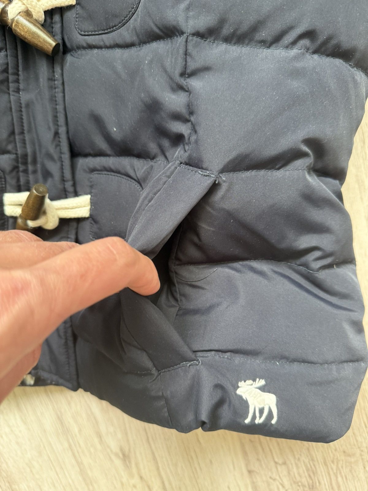 Abercrombie & Fitch Y2K Abercrombie & Fitch Hooded Padded Vest Sherpa Toggle Size L / US 10 / IT 46 - 13 Thumbnail