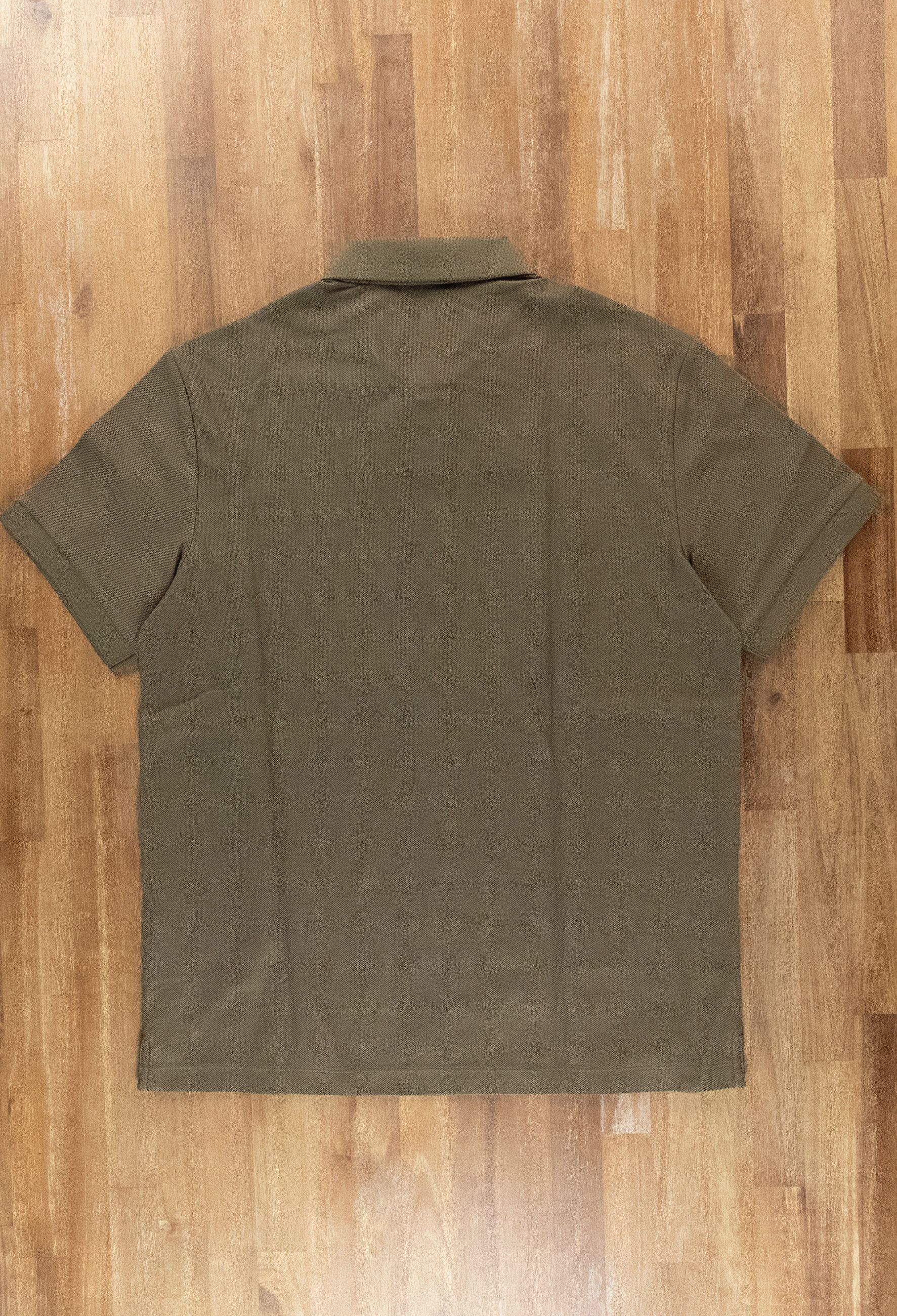 Burberry BURBERRY olive green logo embroidered polo shirt Large q Size US L / EU 52-54 / 3 - 8 Thumbnail