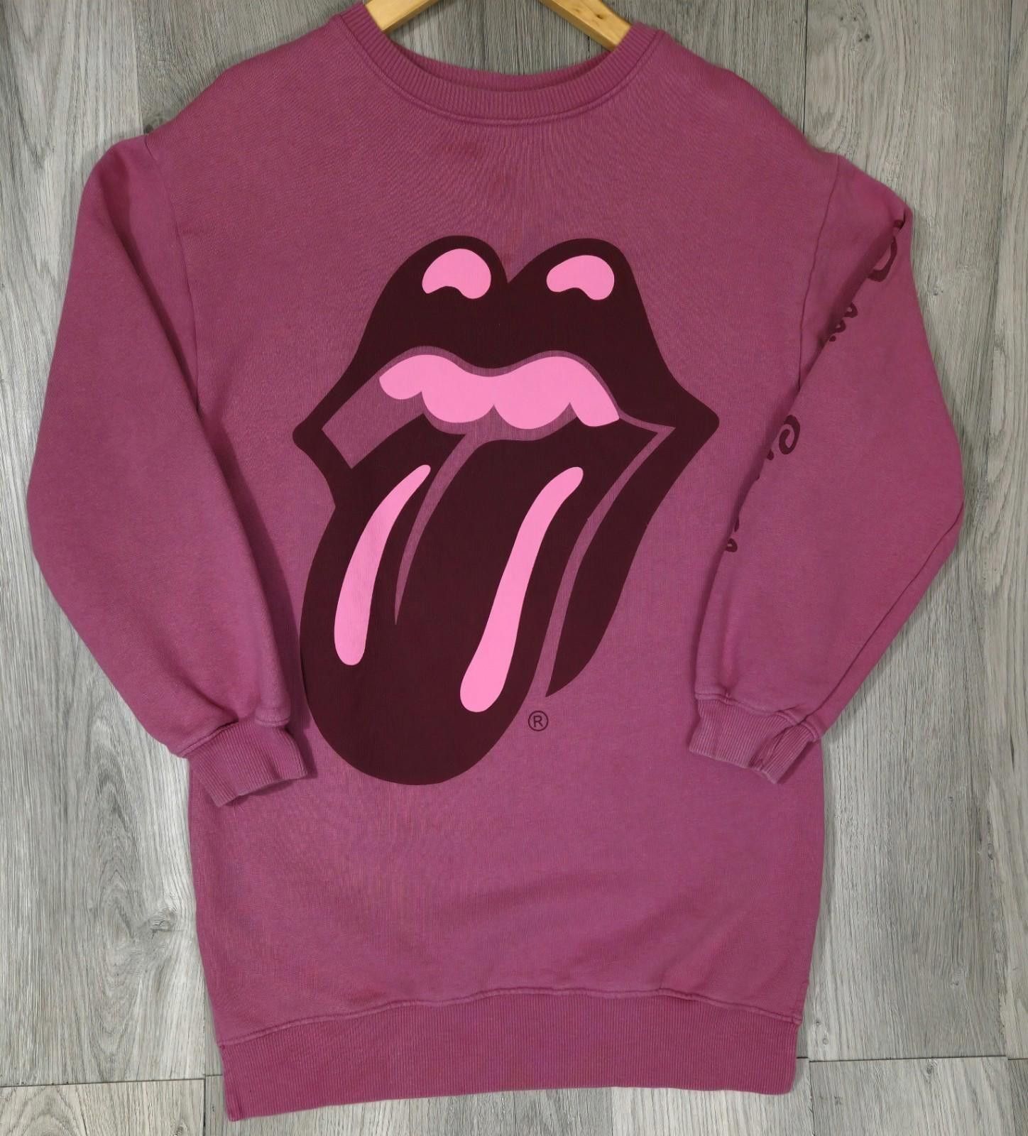 Zara Zara x The Rolling Stones Sweatshirt Dress Size 11/12#7 Size ONE SIZE - 1 Thumbnail