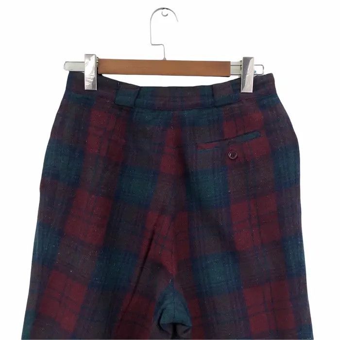 Other Vtg ALANNI DONNYBROOK ITALIAN Tartan Casual Pant Trouser Size 30" / US 8 / IT 44 - 4 Thumbnail