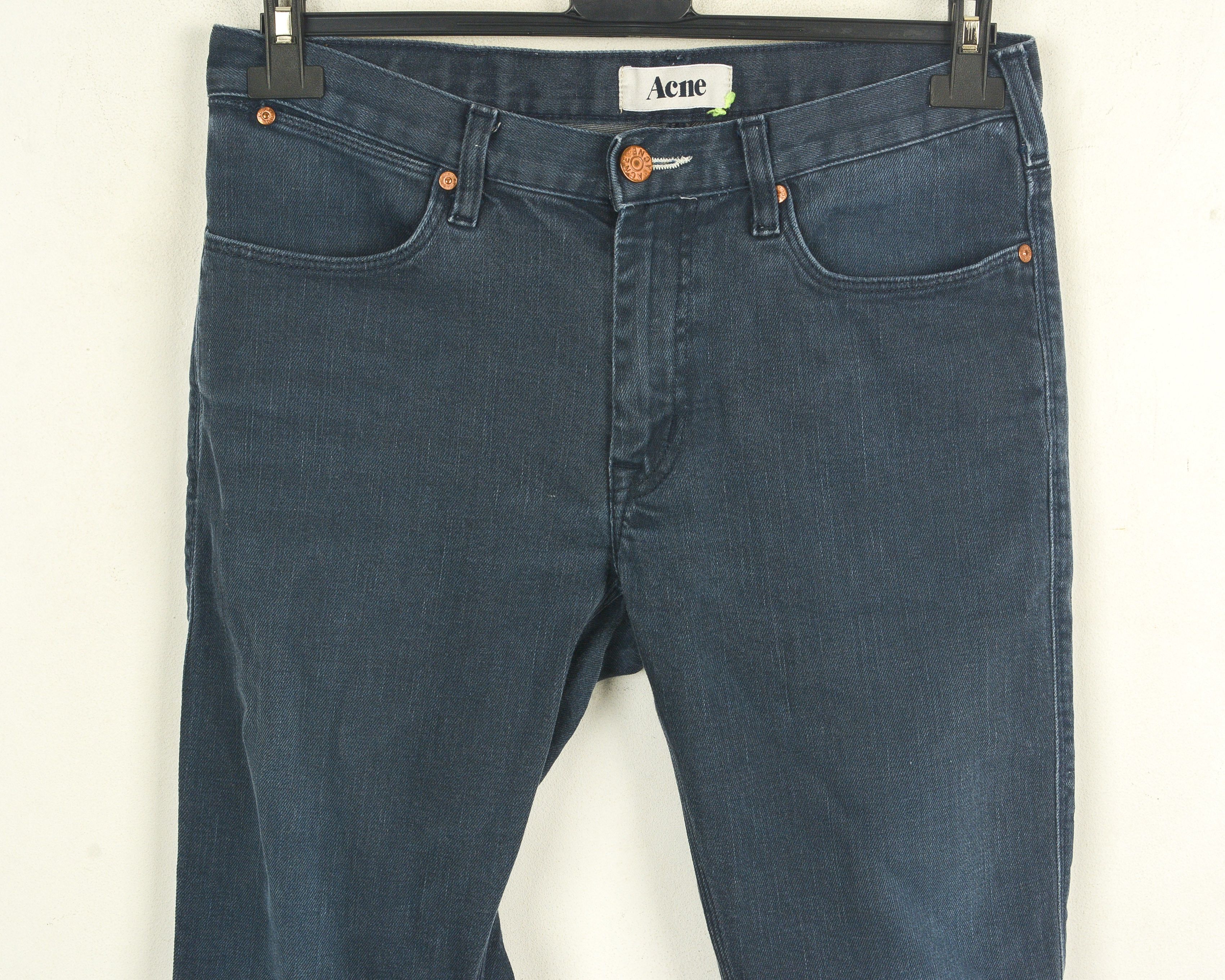 Acne Studios Max Thunder Jeans Men W32 L32 Pants Trousers Denim Slim Fit Size US 32 / EU 48 - 2 Thumbnail