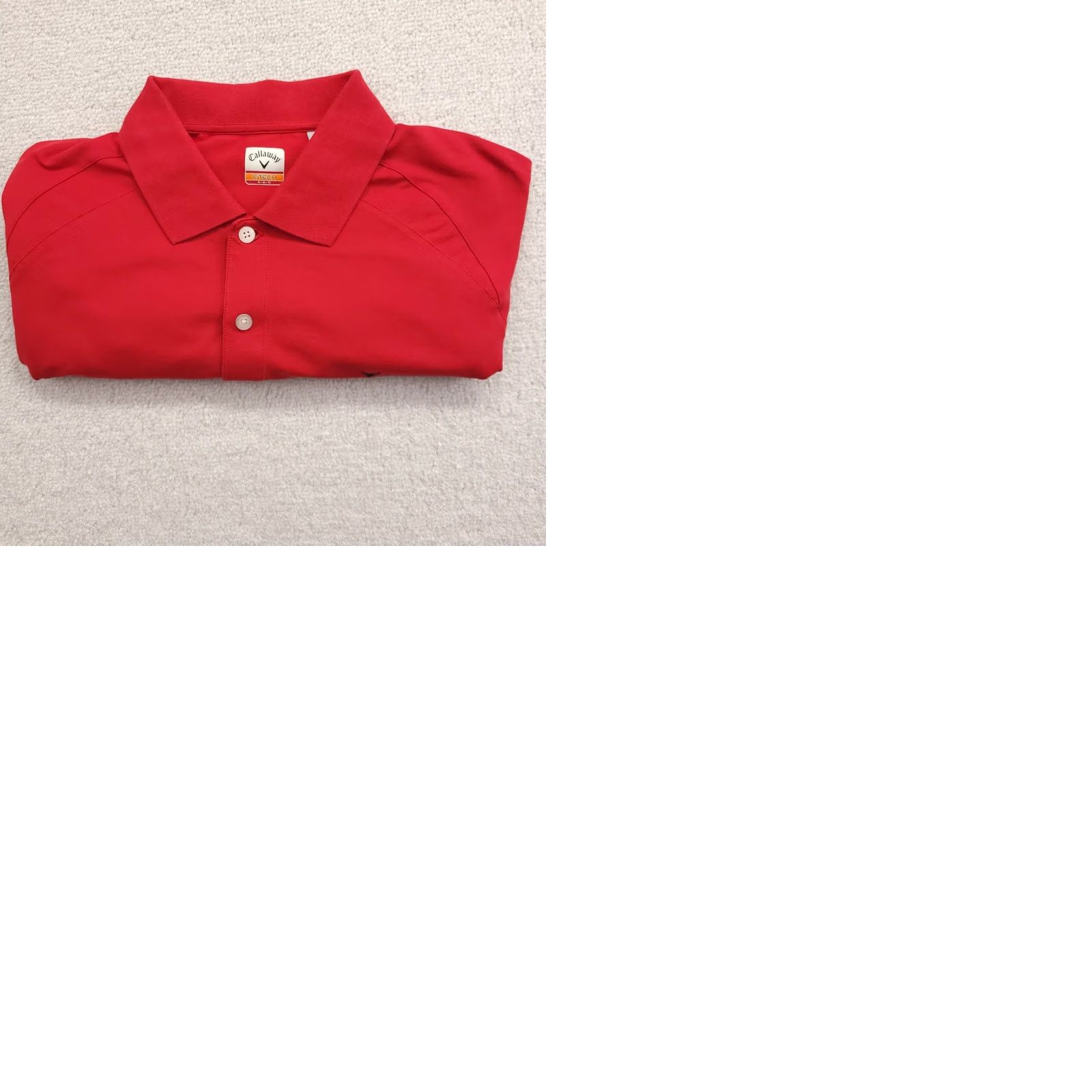 Callaway Callaway Golf Polo Shirt Mens XL Red C-Tech Short Sleeve NOTE Size US XL / EU 56 / 4 - 9 Thumbnail