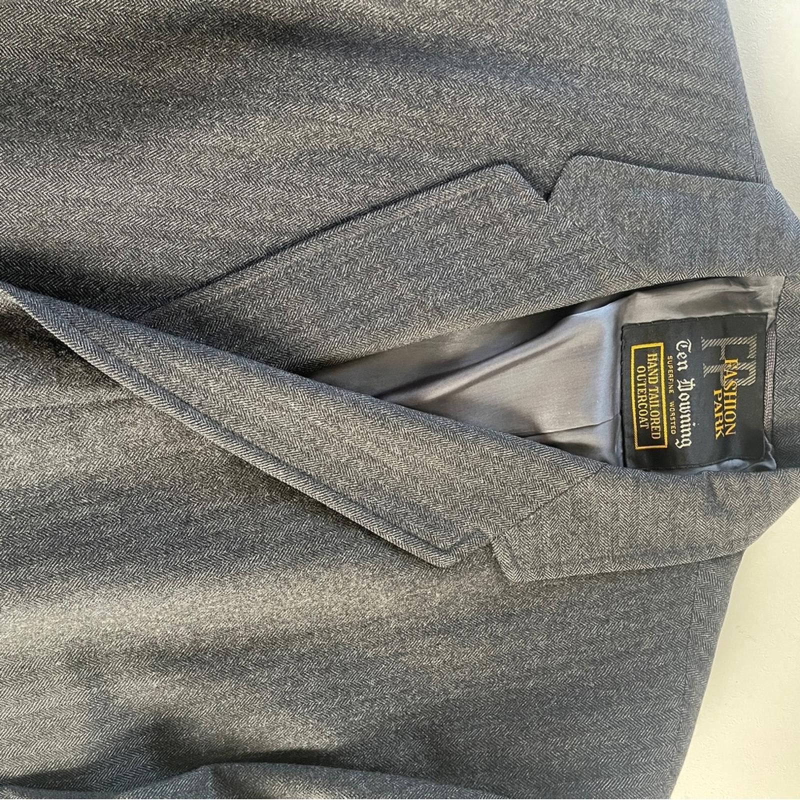 Other Fashion Park Hand Tailored Luxury Black Overcoat size L Size US L / EU 52-54 / 3 - 5 Thumbnail