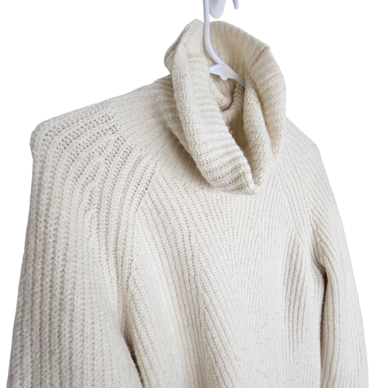 Madewell Madewell Womens Wool Knit Turtleneck Sweater Sz M Minimalist Size M / US 6-8 / IT 42-44 - 5 Thumbnail