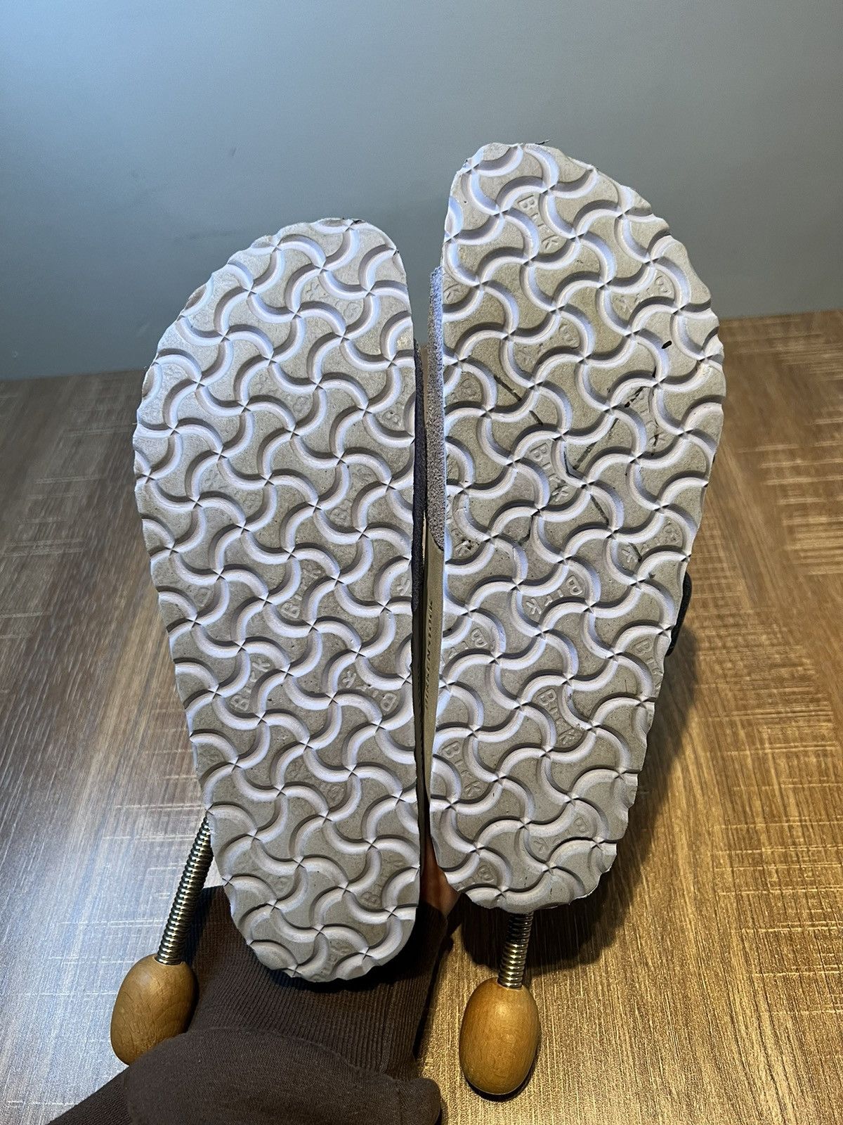 Birkenstock Birkenstock Arizona 39R/8 Split Dusty Blue Suede/Nubuck Size US 8 / IT 38 - 6 Thumbnail
