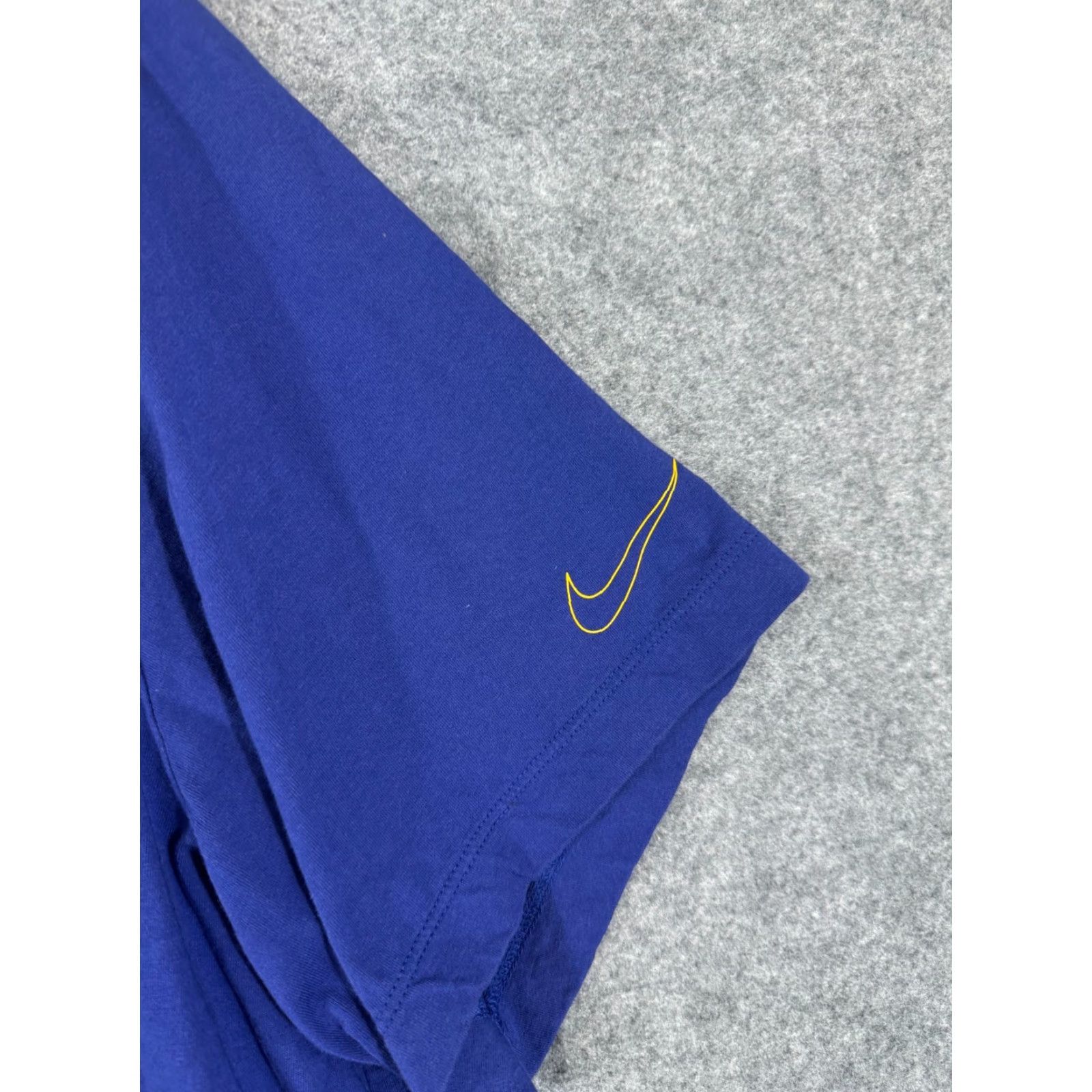 Nike Nike Tee Mens 2XL Blue Sportswear NSW Brandriff Swoosh Box Logo Short Sleeve Size US 39 - 6 Thumbnail