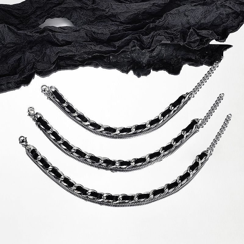 Jewelry Crazy Bracelet Y2K Punk Chain Gotch Bracelets Chains Size ONE SIZE - 4 Thumbnail