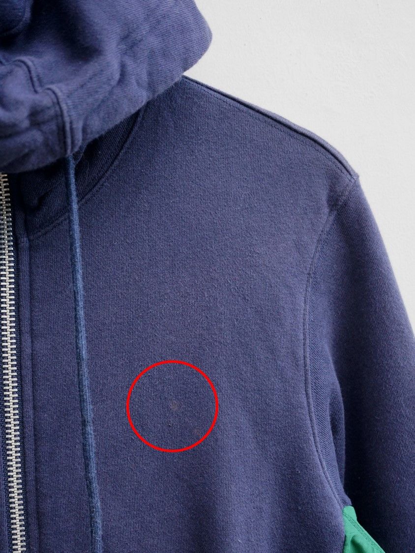 Sacai Sacai Panelled Hoodie Zip Light Jacket Size US S / EU 44-46 / 1 - 9 Thumbnail