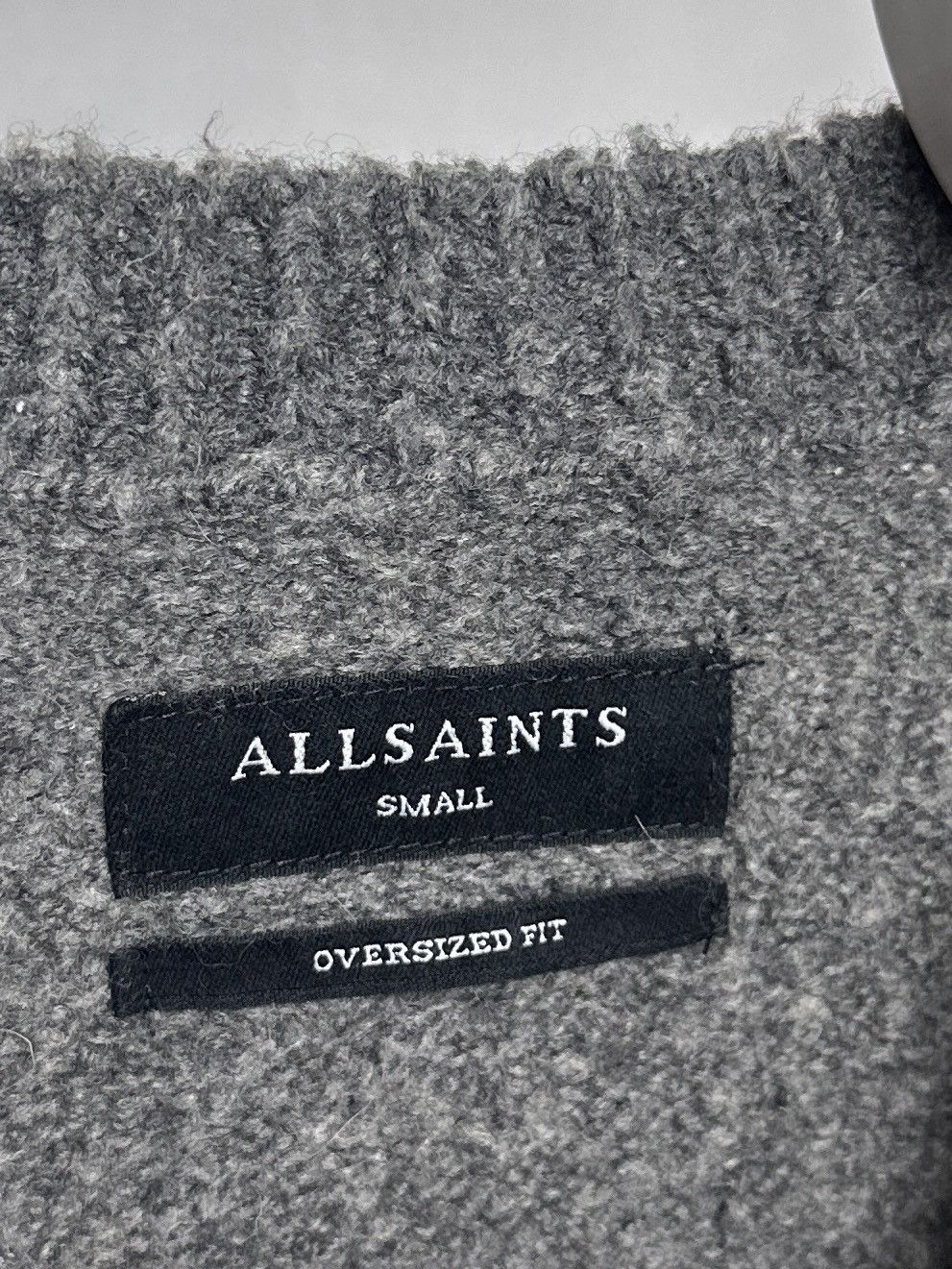 Allsaints AllSaints Tremett Crewneck Sweater Size S Oversized Fit Size US S / EU 44-46 / 1 - 5 Thumbnail