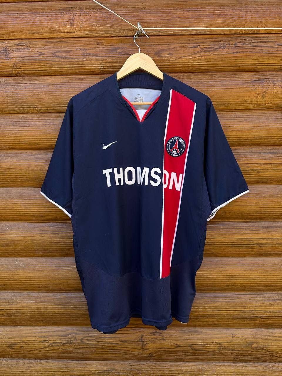 Nike PARIS SAINT GERMAIN 2003 FOOTBALL SHIRT SOCCER JERSEY NIKE Size US L / EU 52-54 / 3 - 1 Thumbnail