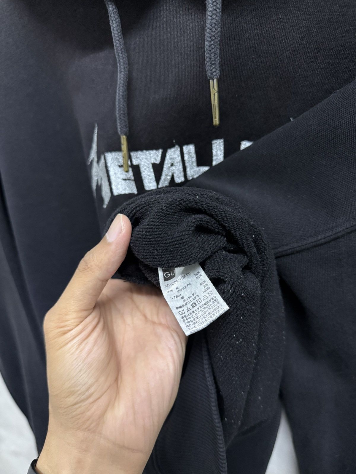 Metallica 2010s Metallica Embroidered Spell Out Hoodie Size US M / EU 48-50 / 2 - 5 Thumbnail