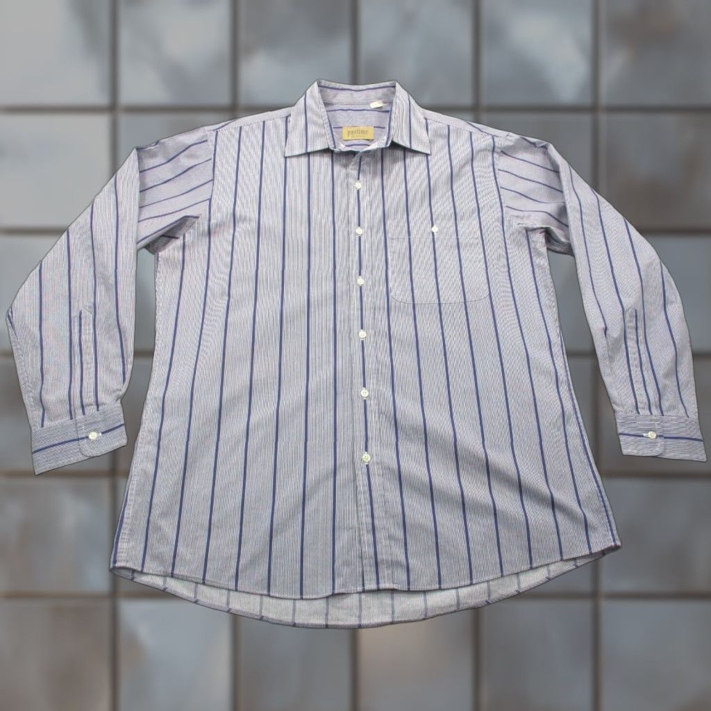 Arrow VINTAGE Arrow Pastime Shirt Mens XL Long Sleeve Button-Up Cotton Size US XL / EU 56 / 4 - 1 Thumbnail
