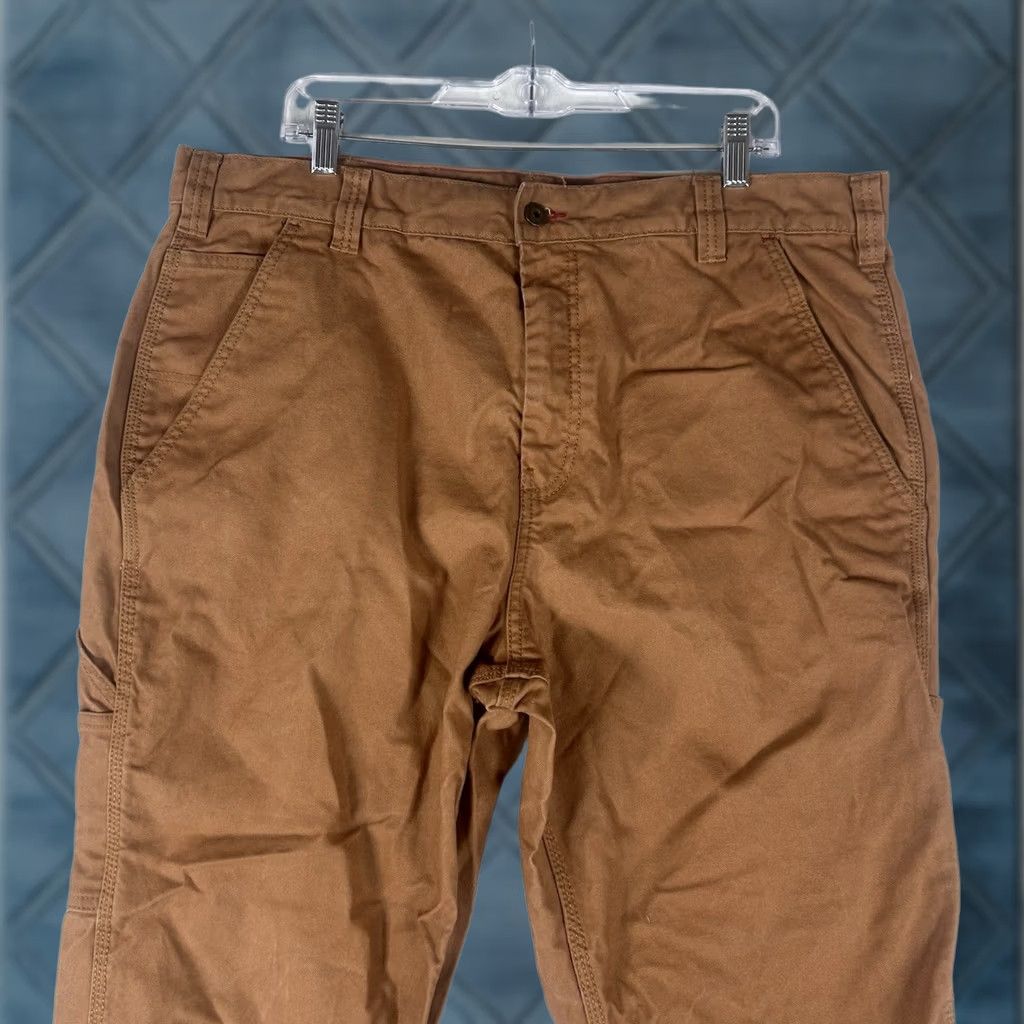 Eddie Bauer Eddie Bauer Chino Pants Mens 38 Brown Khaki Casual Workwear Straight Leg 32in Inseam Comfort Pockets Regular Fit Size US 38 / EU 54 - 1 Thumbnail
