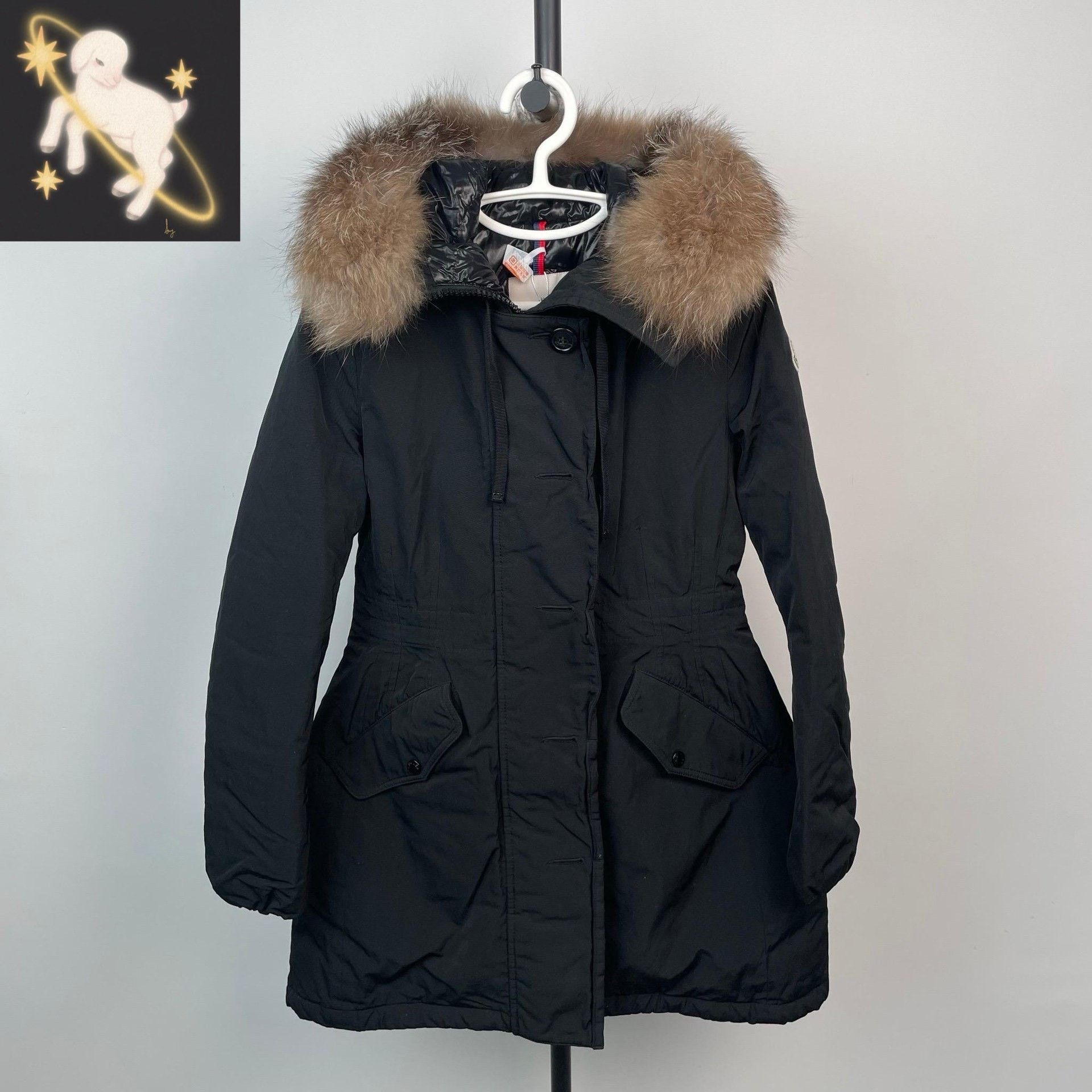 Moncler Moncler Red Down Jacket 35 Women Size S / US 4 / IT 40 - 1 Thumbnail