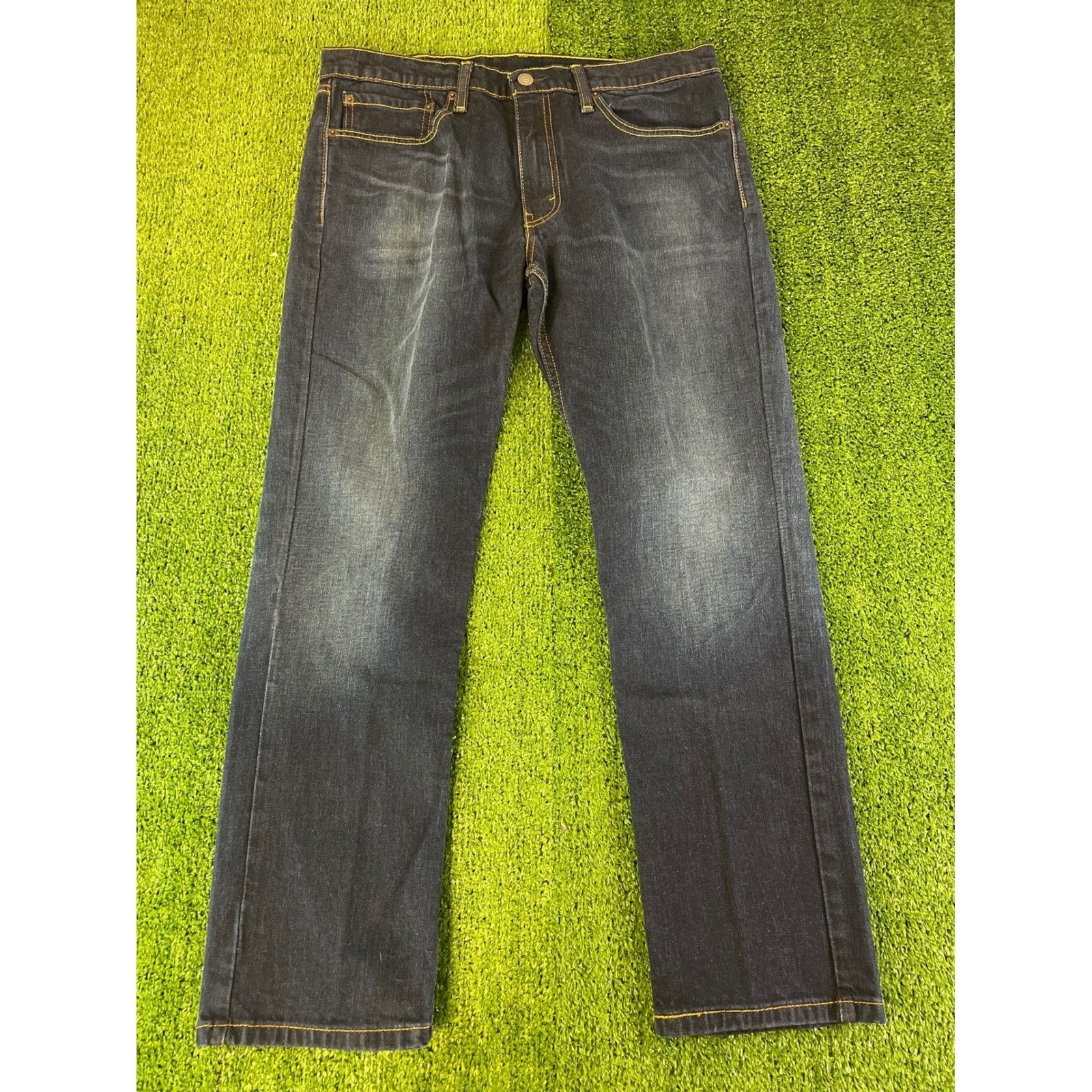 Levi's Levis 511 Straight Fit Jeans Mens 36x30 Dark Was Denim Pants Size US 36 / EU 52 - 1 Thumbnail