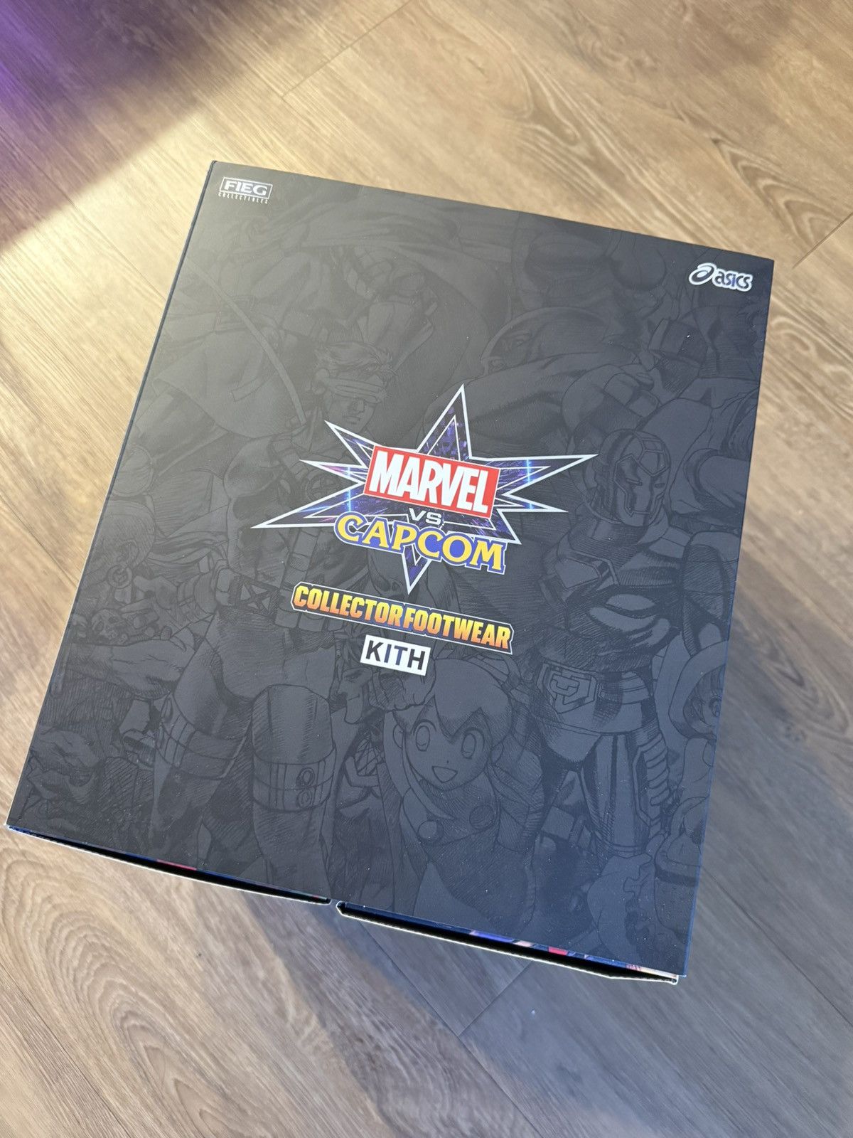 Asics × Kith × Marvel Comics Kith x Marvel vs Capcom “Mega Man vs Iron Man” Asics Size US 11.5 / EU 44-45 - 2 Thumbnail