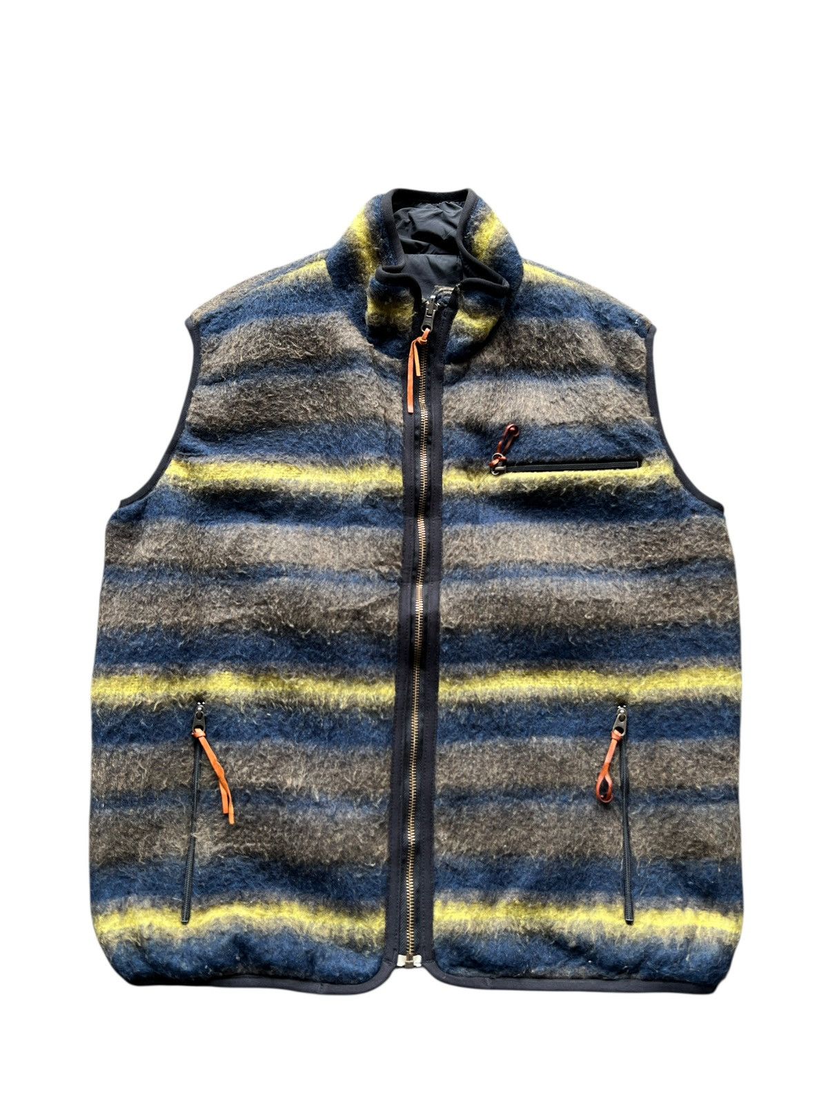 Kapital Kapital Stripe Reversible Vest Size US M / EU 48-50 / 2 - 2 Thumbnail