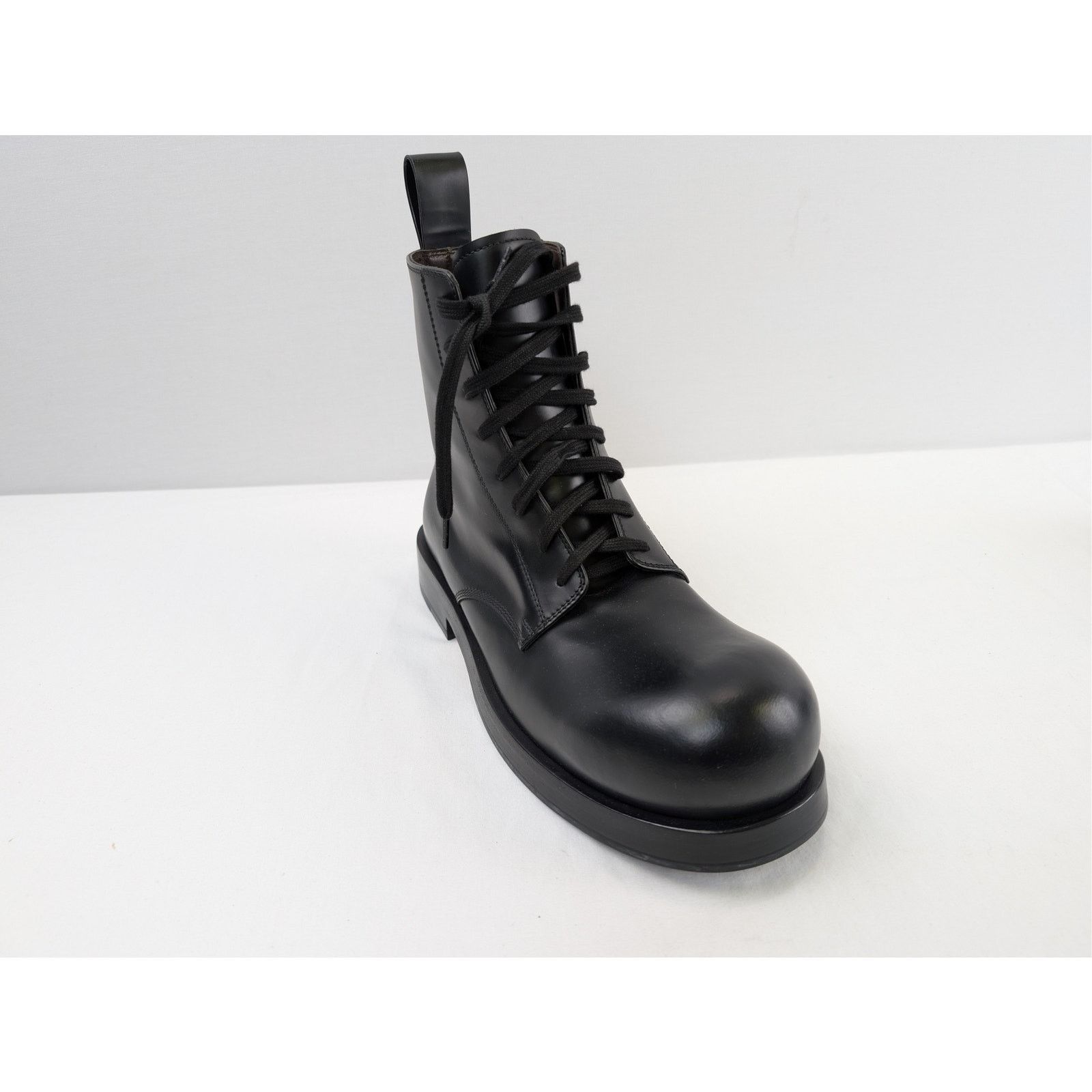 Bottega Veneta o1rshd1 Tokyo Brush Calf Rubber Ankle Boots in Black Size US 10 / EU 43 - 3 Thumbnail