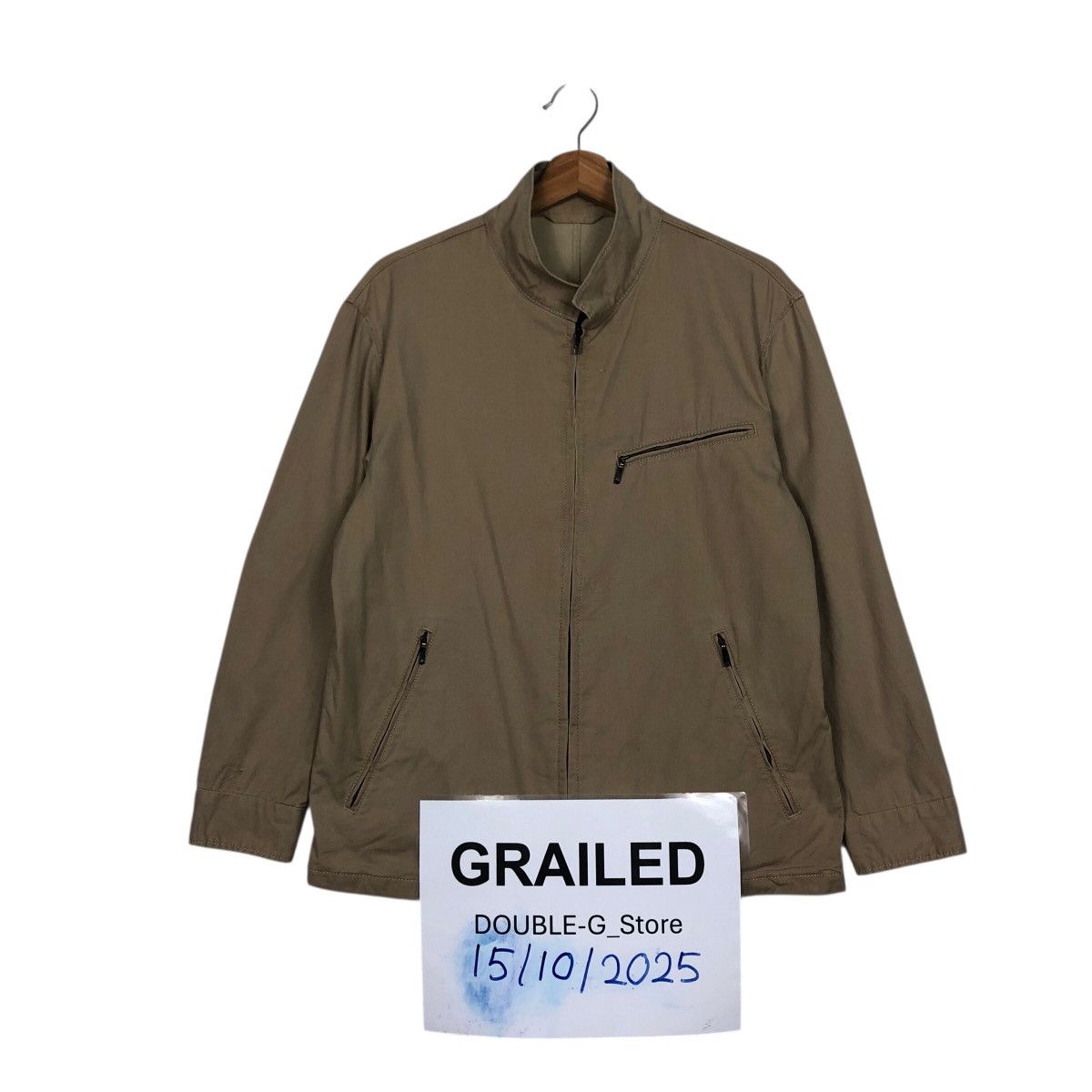 Issey Miyake 📌Vintage Bomber Jacket Duck Canvas Intermezzo Japan Size US M / EU 48-50 / 2 - 1 Thumbnail