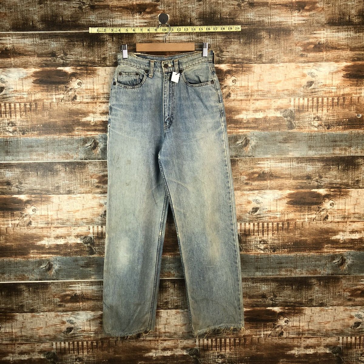 Levi's 509 Levis Blue Distressed ripped Denim Pants #A2102 Size US 28 / EU 44 - 1 Thumbnail