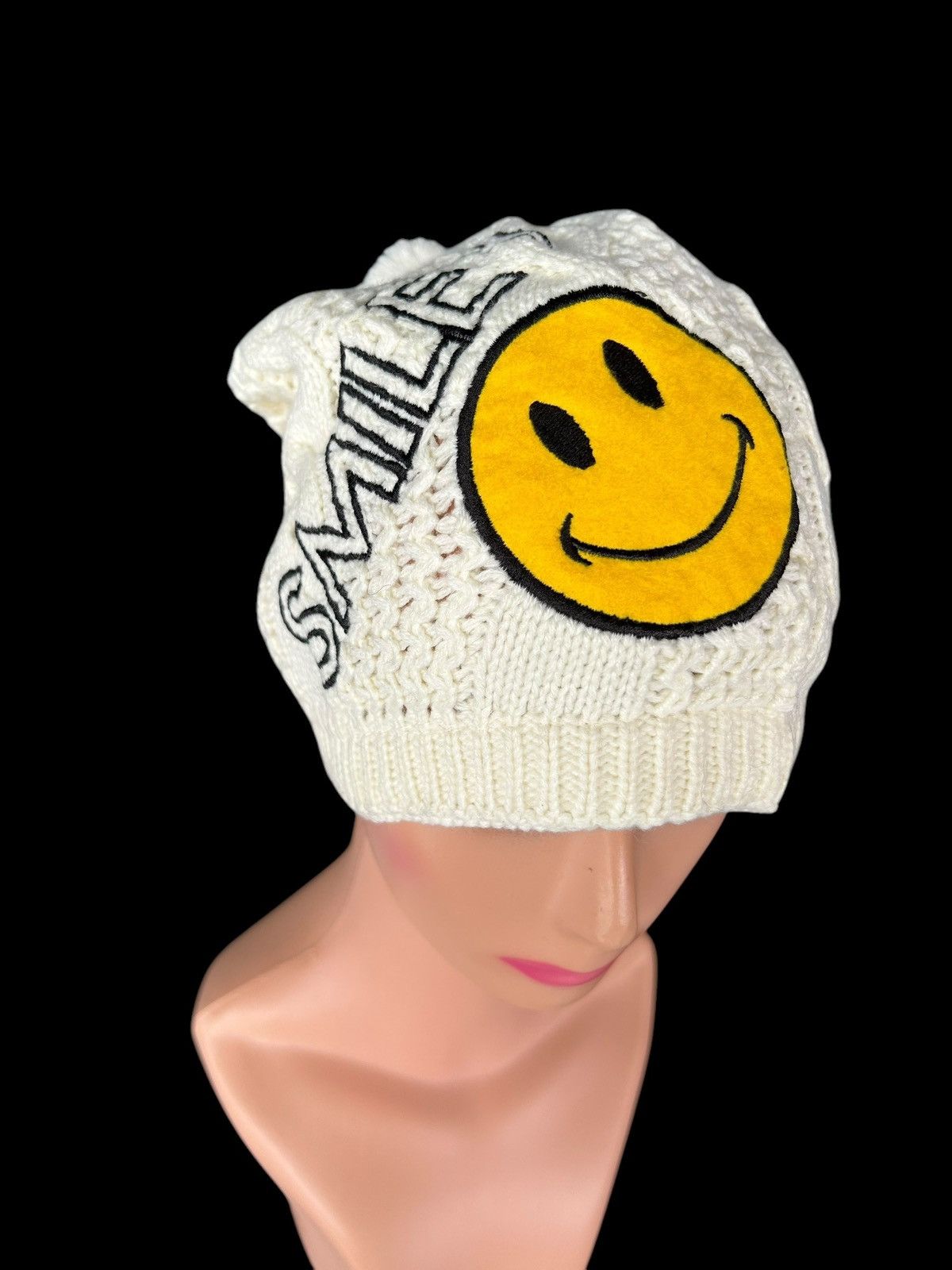 Japanese Brand × Kapital Japanese Smile Like Kapital knitted Beanie Hats Size ONE SIZE - 4 Thumbnail