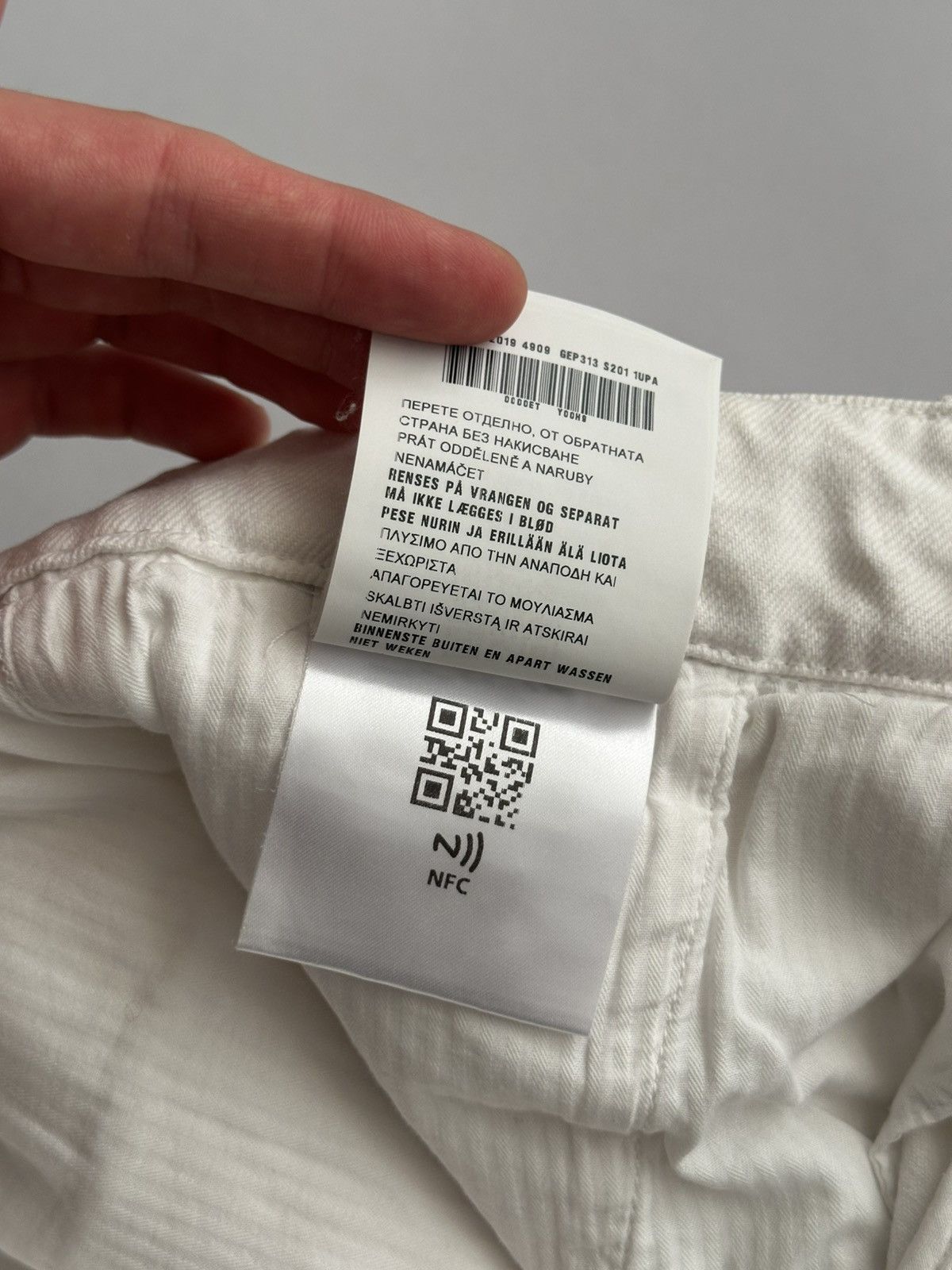Prada Prada Wide Heavy Denim Pants Size US 30 / EU 46 - 10 Thumbnail