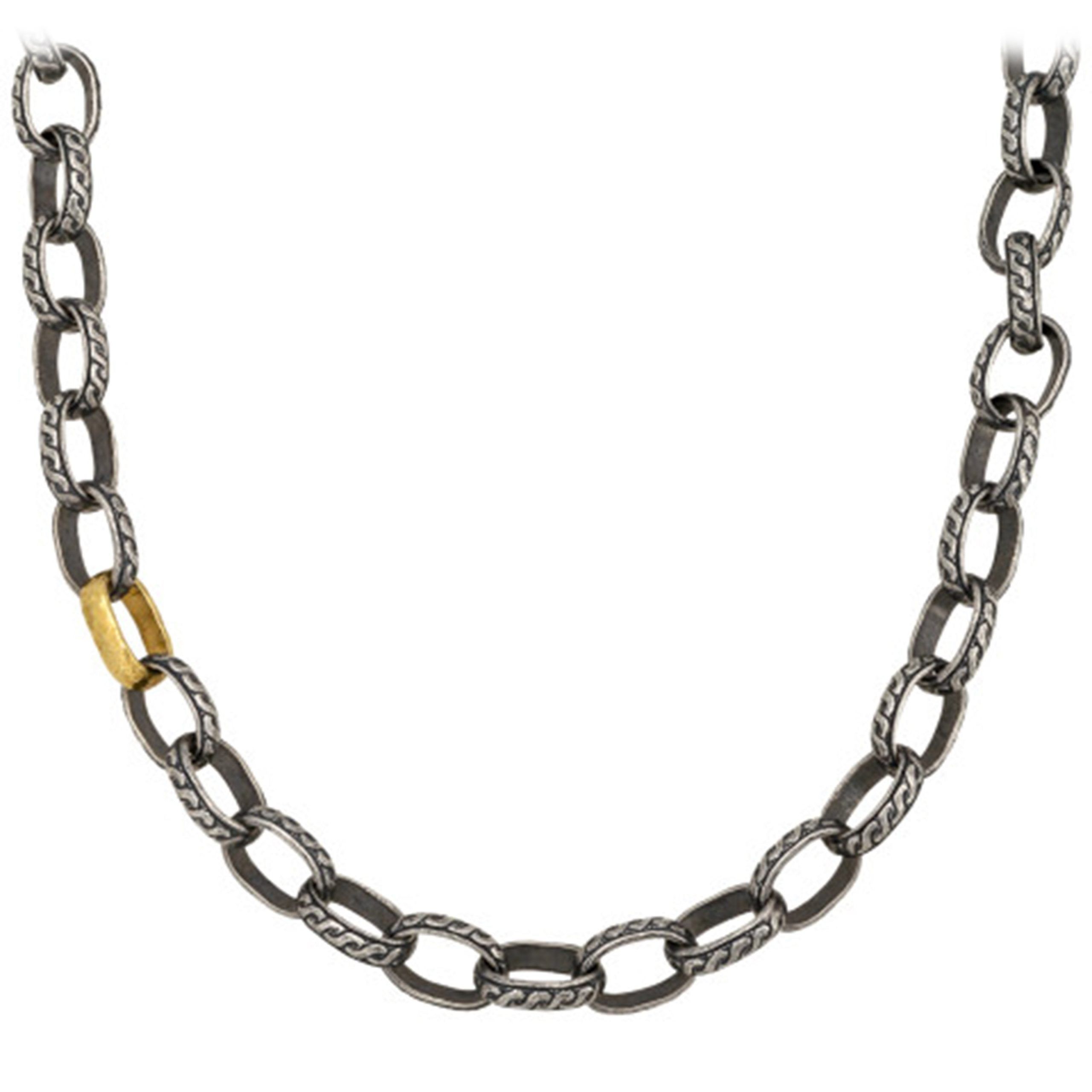 BRAND NEW Gurhan Chain Necklace in Sterling Silver MSRP 4275 Jewelry