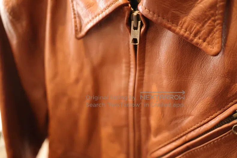 Schott Schott Washed sheepskin jacket Size US M / EU 48-50 / 2 - 3 Thumbnail