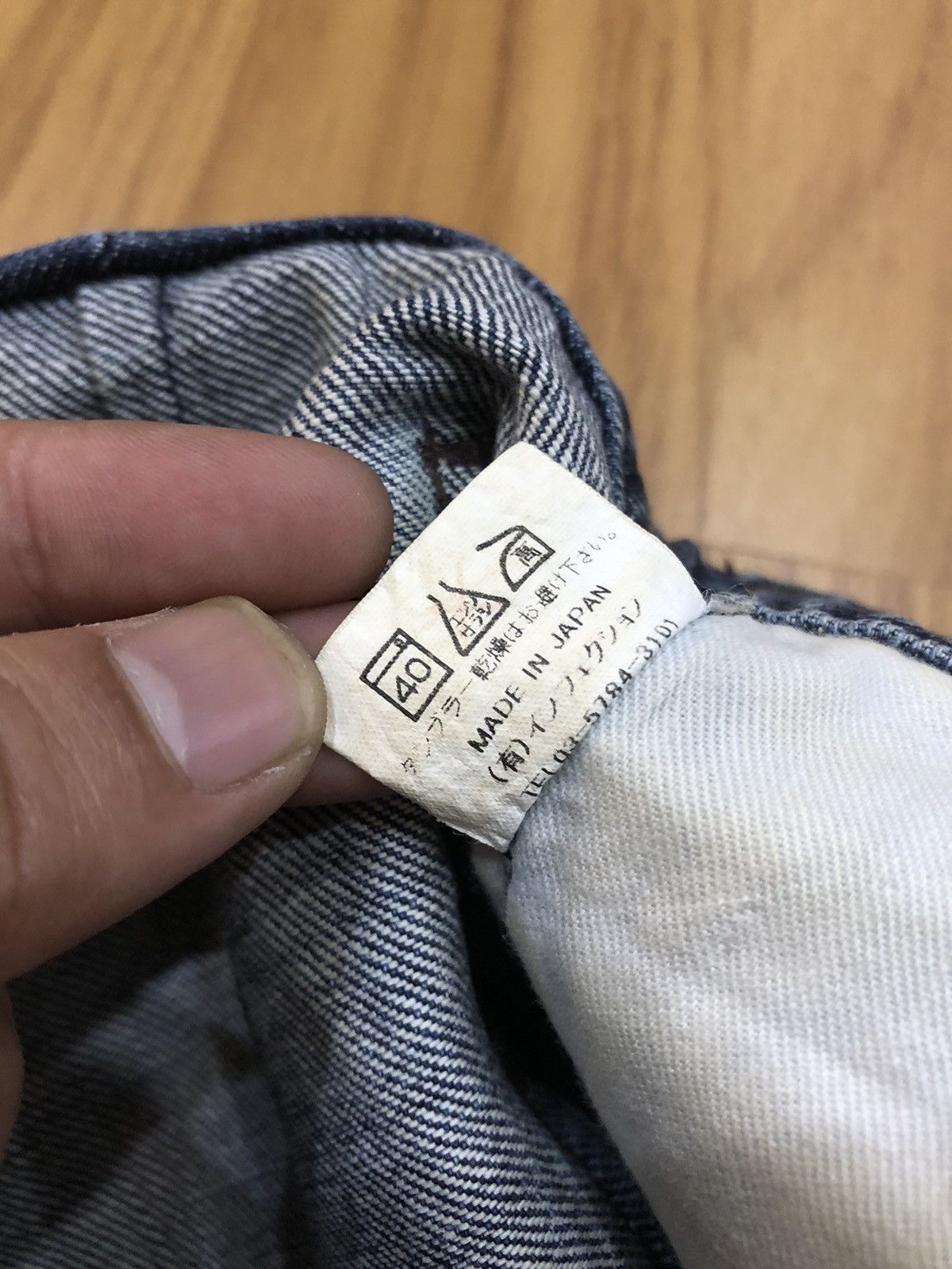 Japanese Brand Made in Japan Agosto Studded Denim Pant Size US 30 / EU 46 - 10 Thumbnail