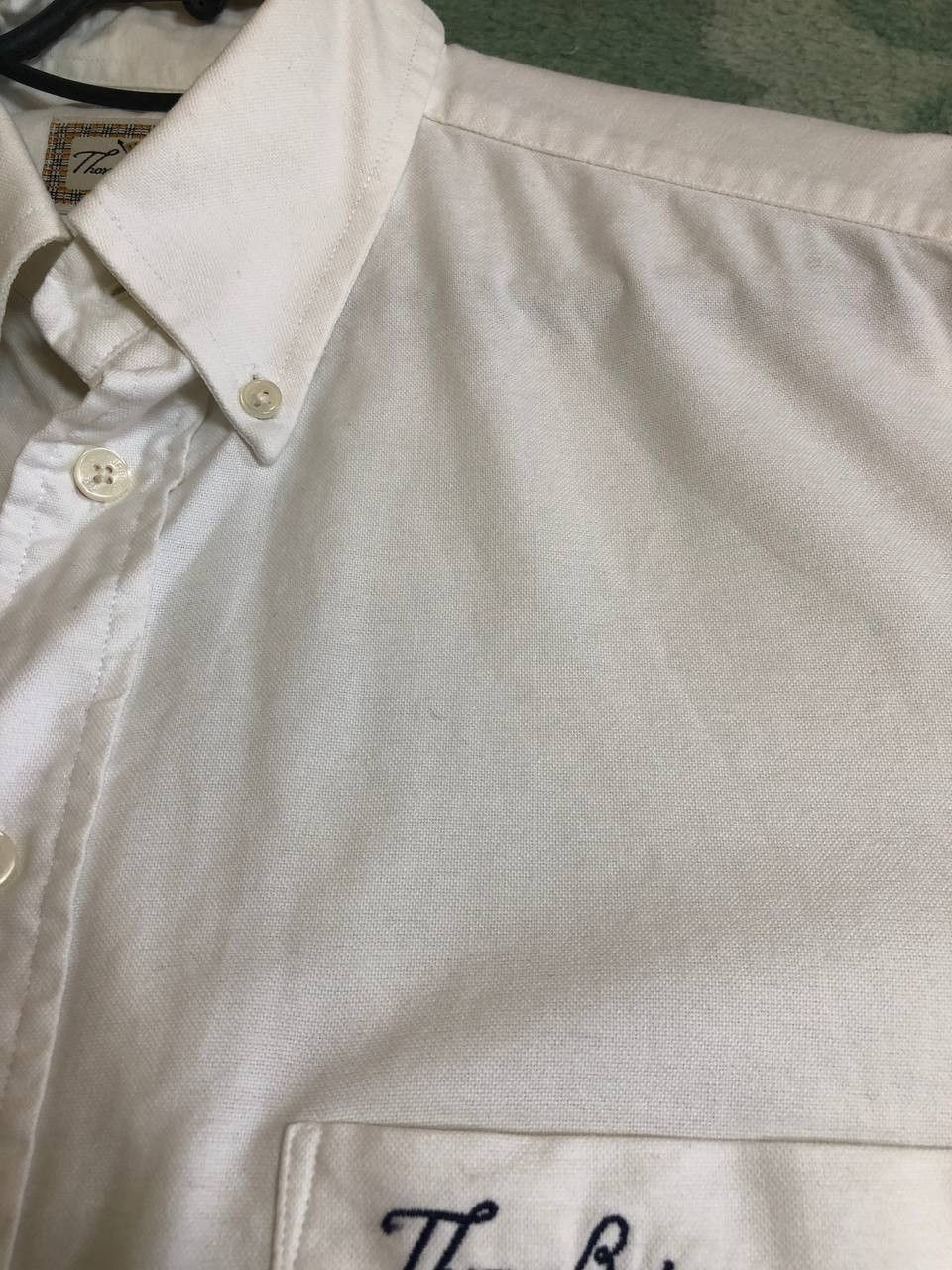 Burberry THOMAS BURBERRY Vintage Rare Mens Cotton short sleeve shirt Size US M / EU 48-50 / 2 - 14 Thumbnail