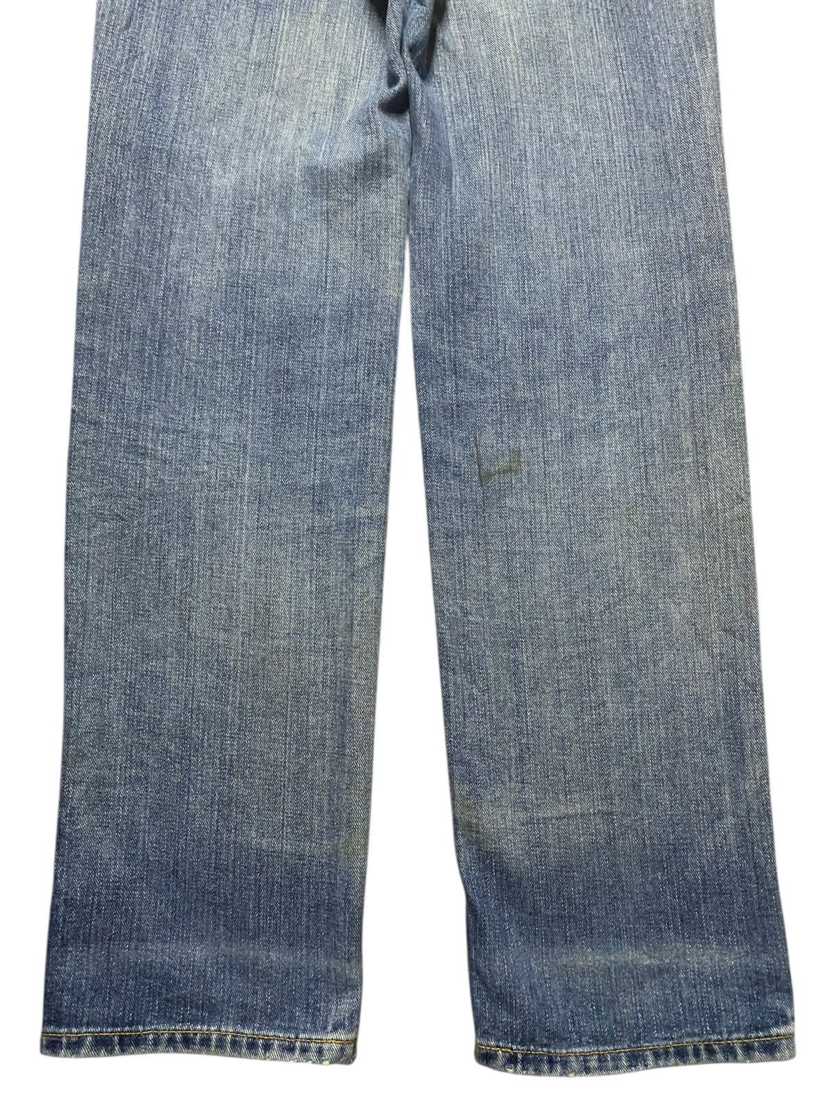 Edwin Vintage Edwin 403 Ripped Rusty Loose Jeans Size US 32 / EU 48 - 6 Thumbnail